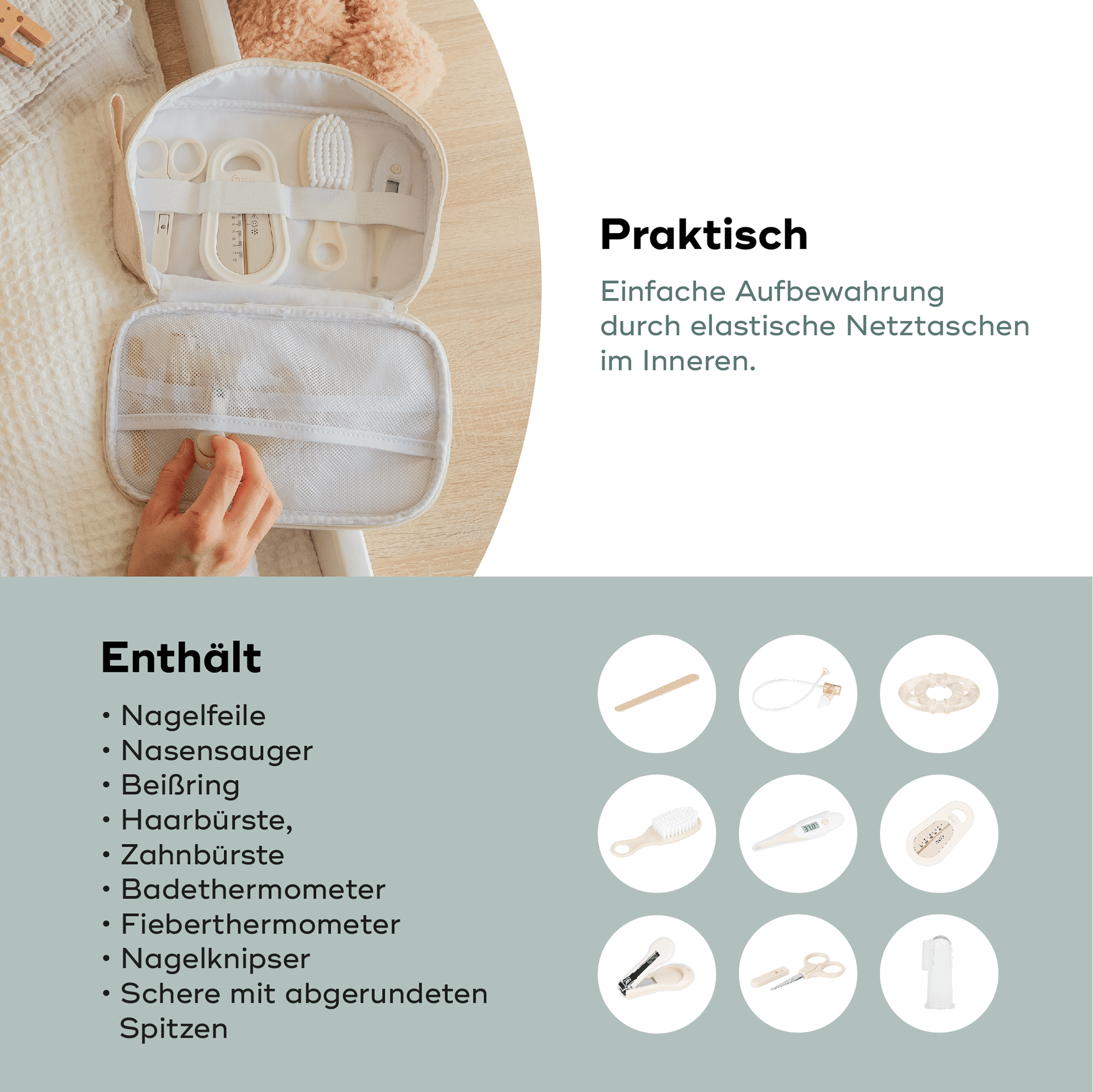 Körperpflege, babymoov, Beige – Produktansicht