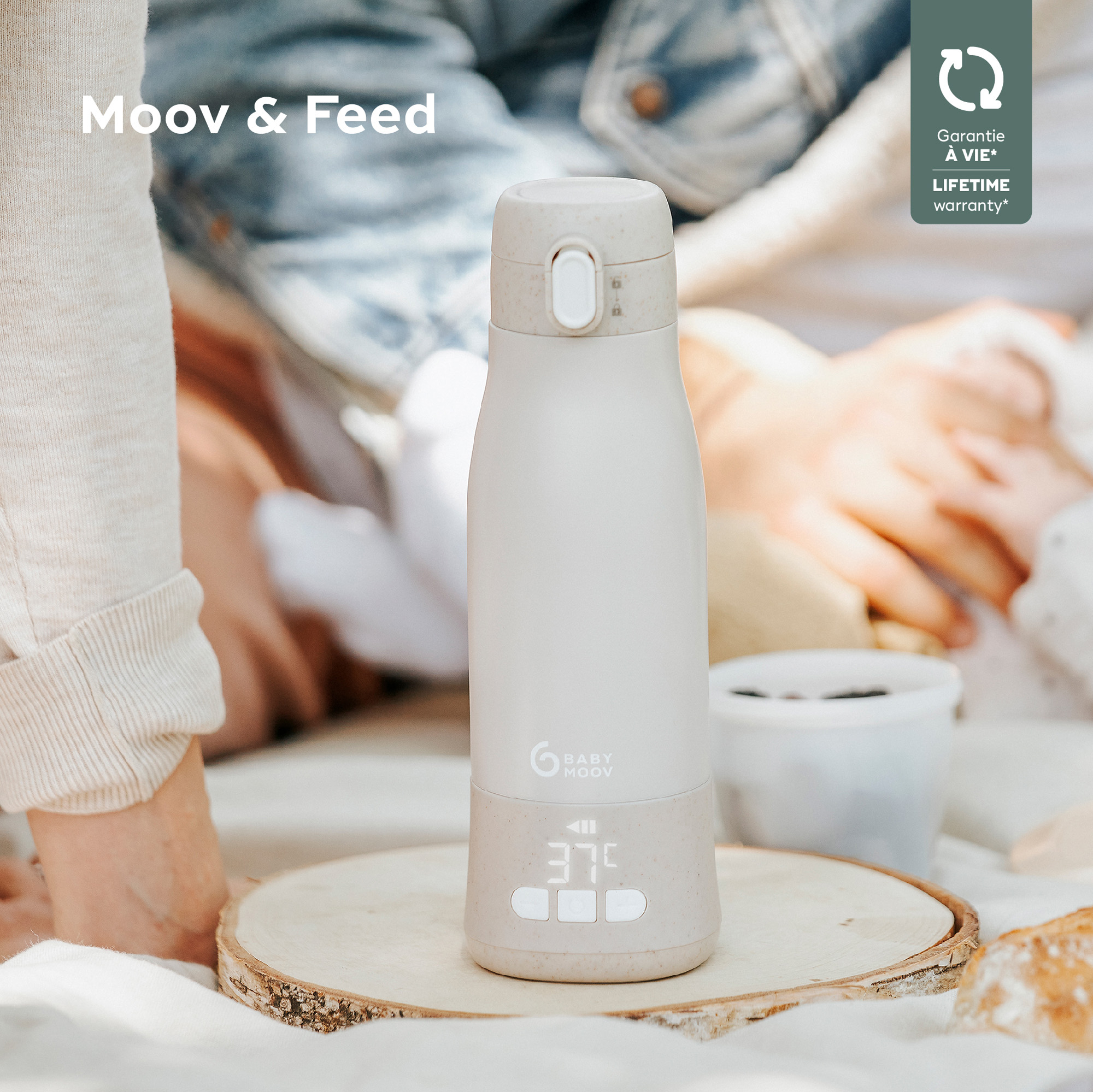 Babykostwärmer, babymoov, Beige – Produktansicht