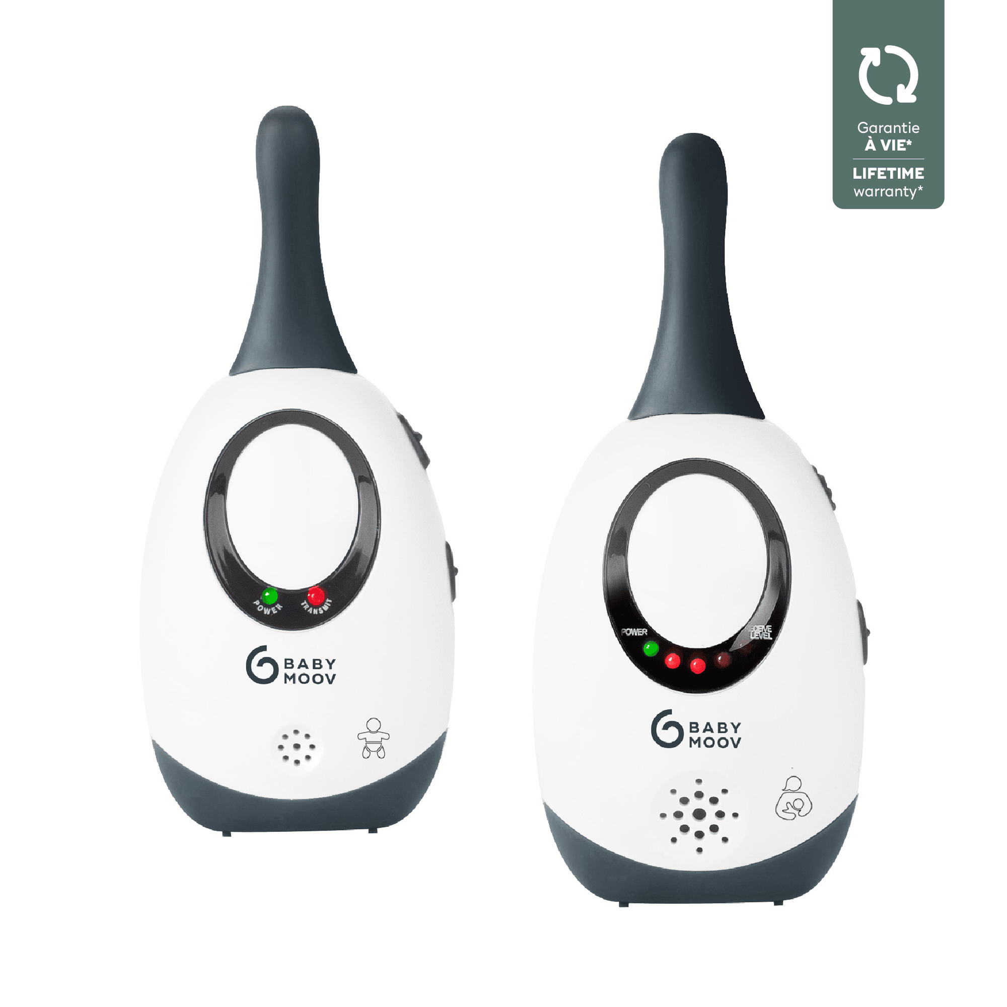 Audio Babyphone, babymoov, Weiß – Produktansicht