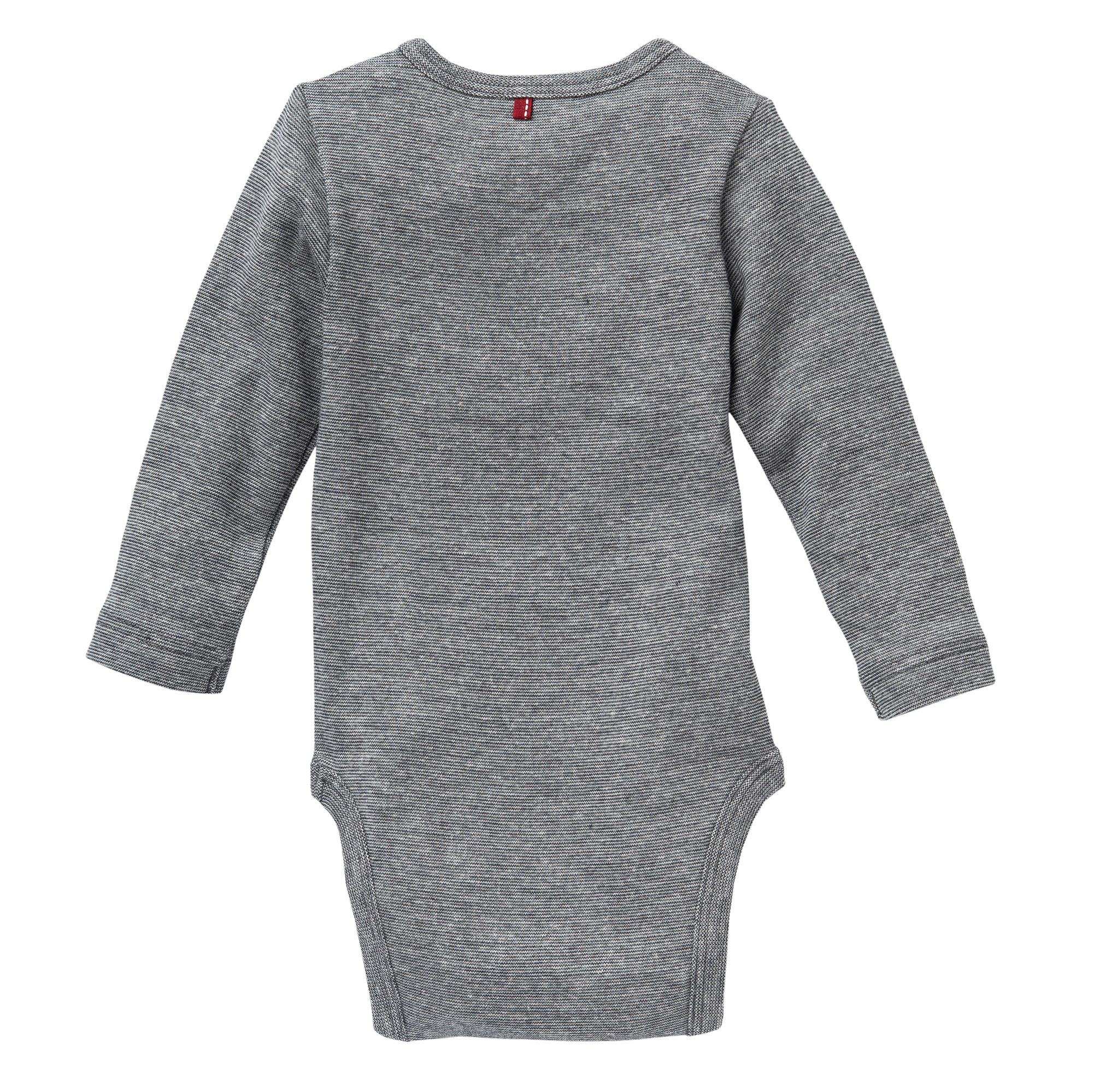 Langarmbodys, People Wear Organic, Grau – Besonderheit: GOTS zertifiziert