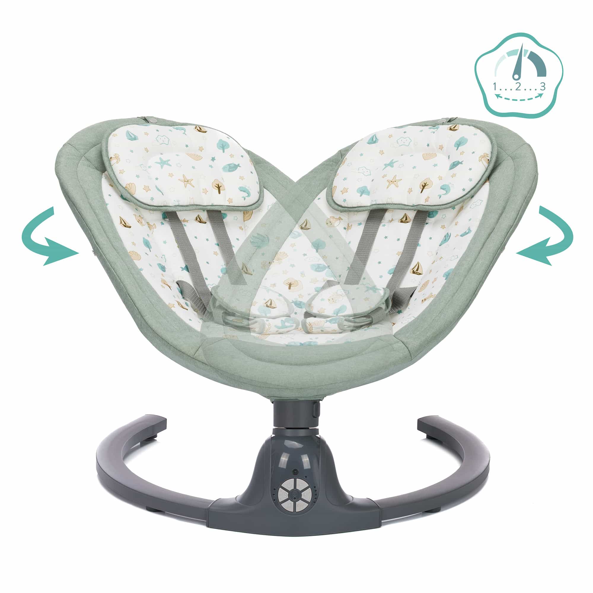 Wippen, fillikid, Grün – Produktansicht