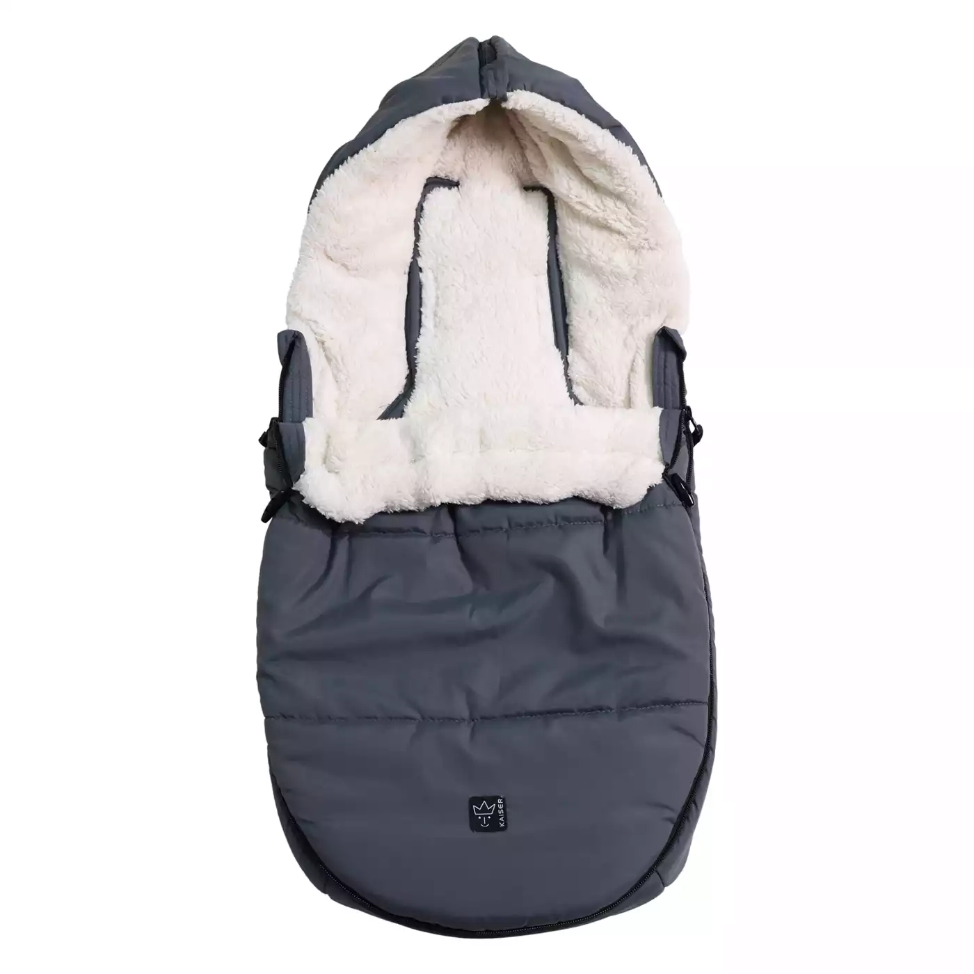 Fußsäcke, KAISER, Grau – Produktansicht