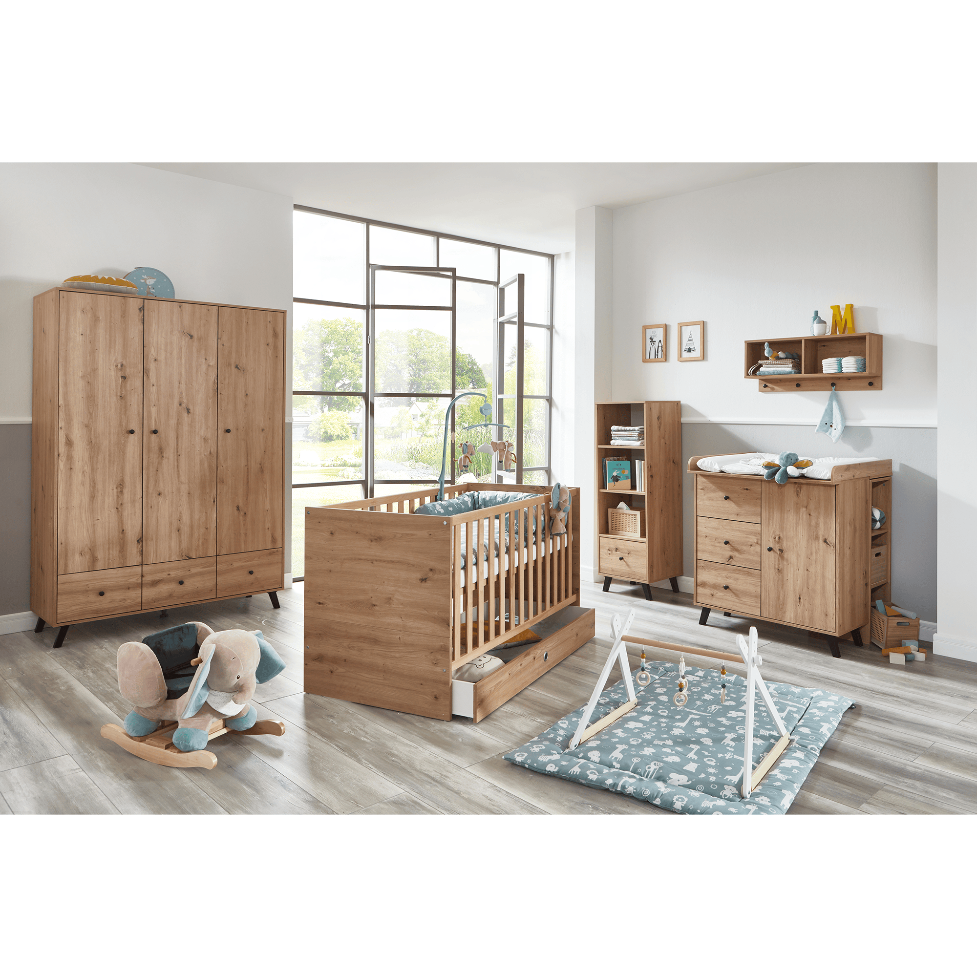 Gitterbetten, Arthur Berndt, Beige – Produktansicht