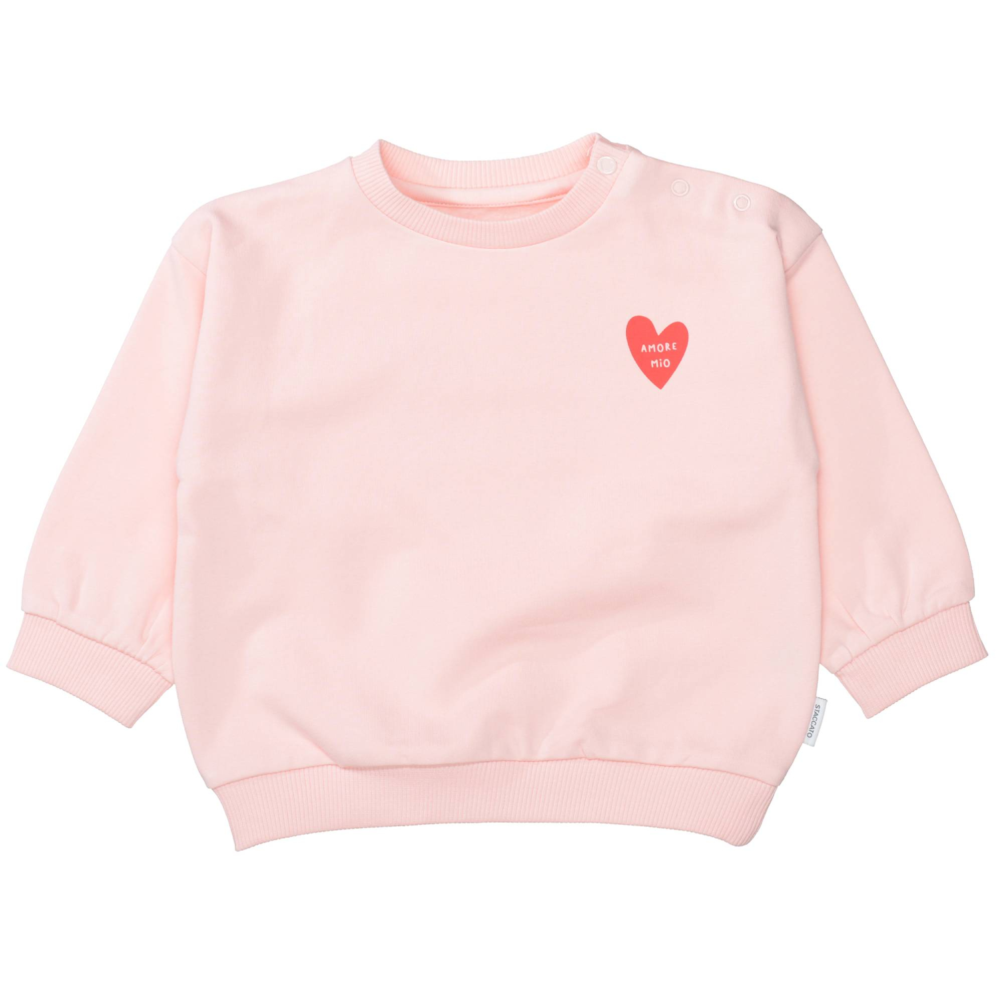 Pullover & Sweatshirts, STACCATO, Pink – Besonderheit: aus 95% Baumwolle