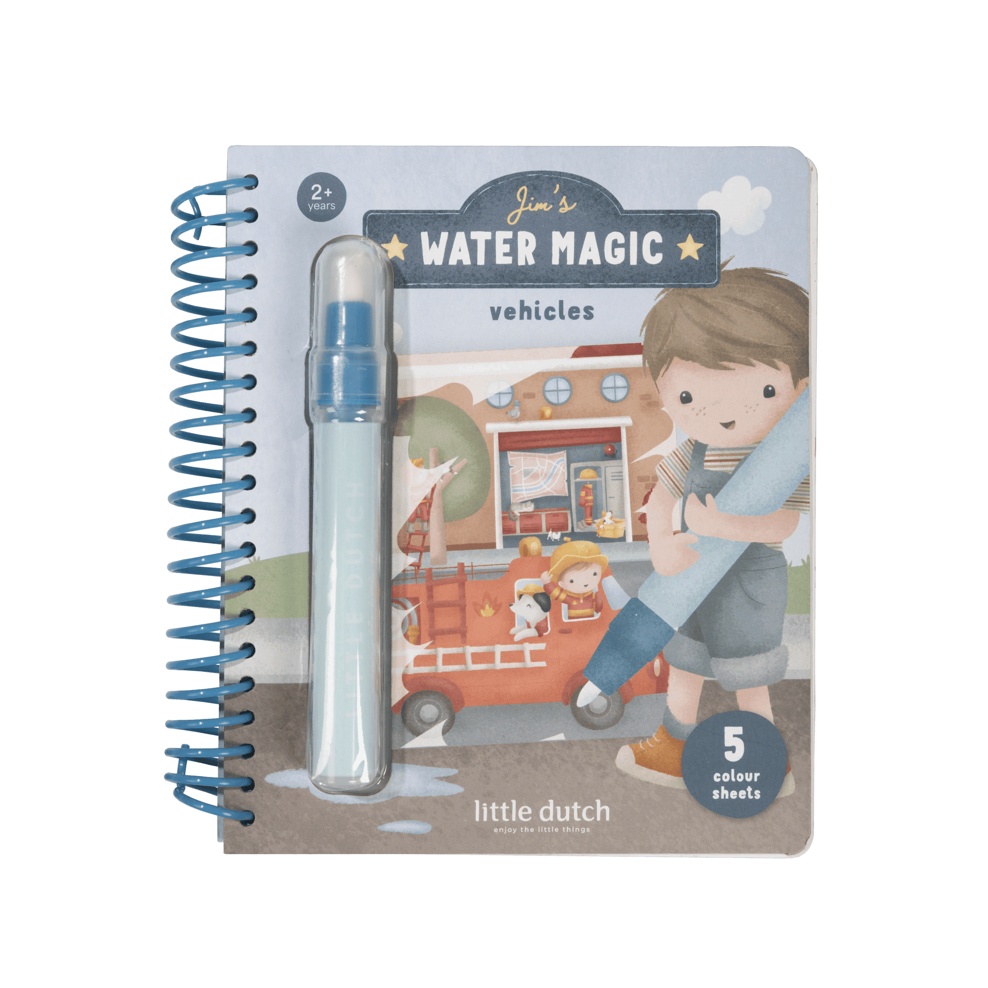 Malen & Kneten, LITTLE DUTCH, Blau – Produktansicht