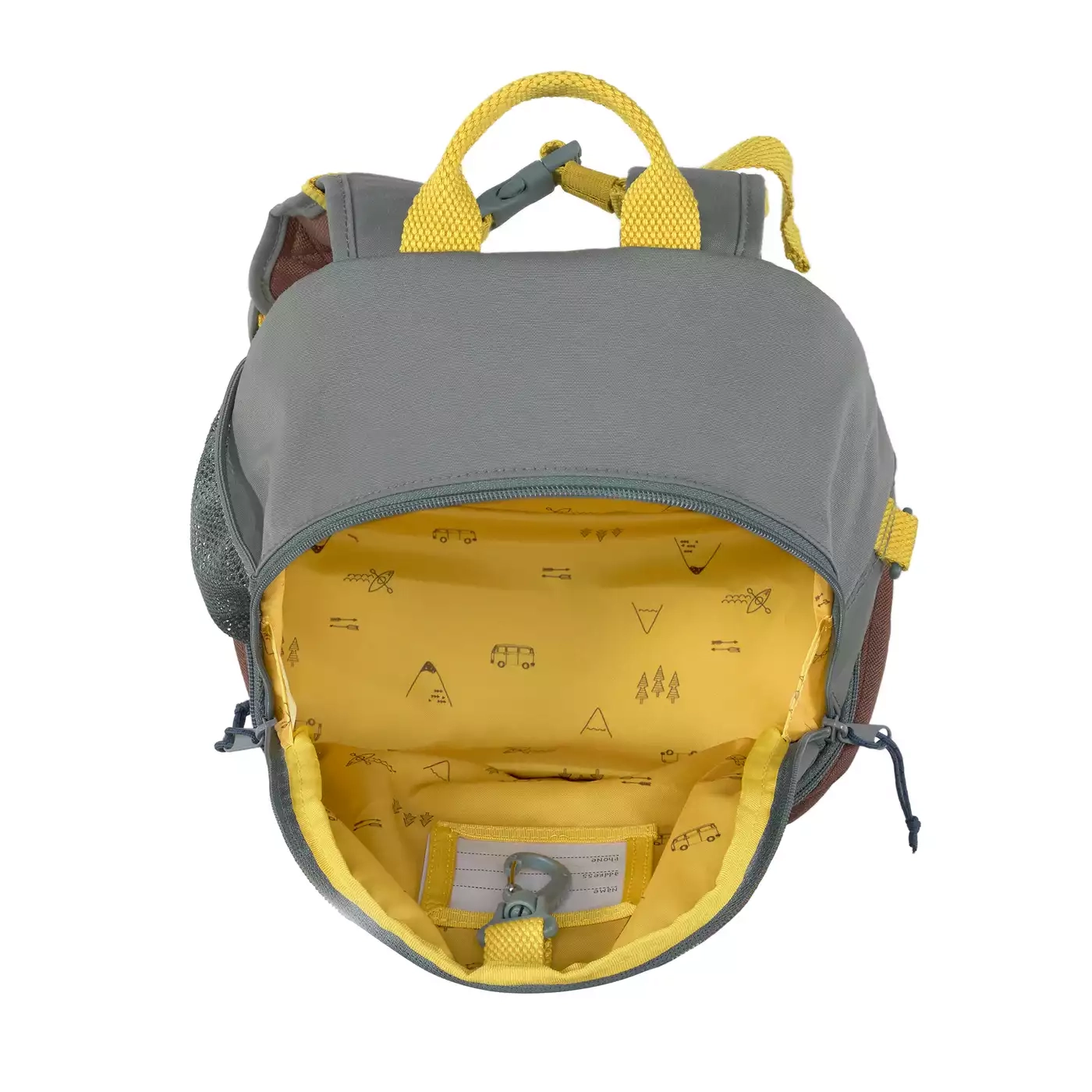 Kinderrucksäcke, LÄSSIG, Grün – Produktansicht