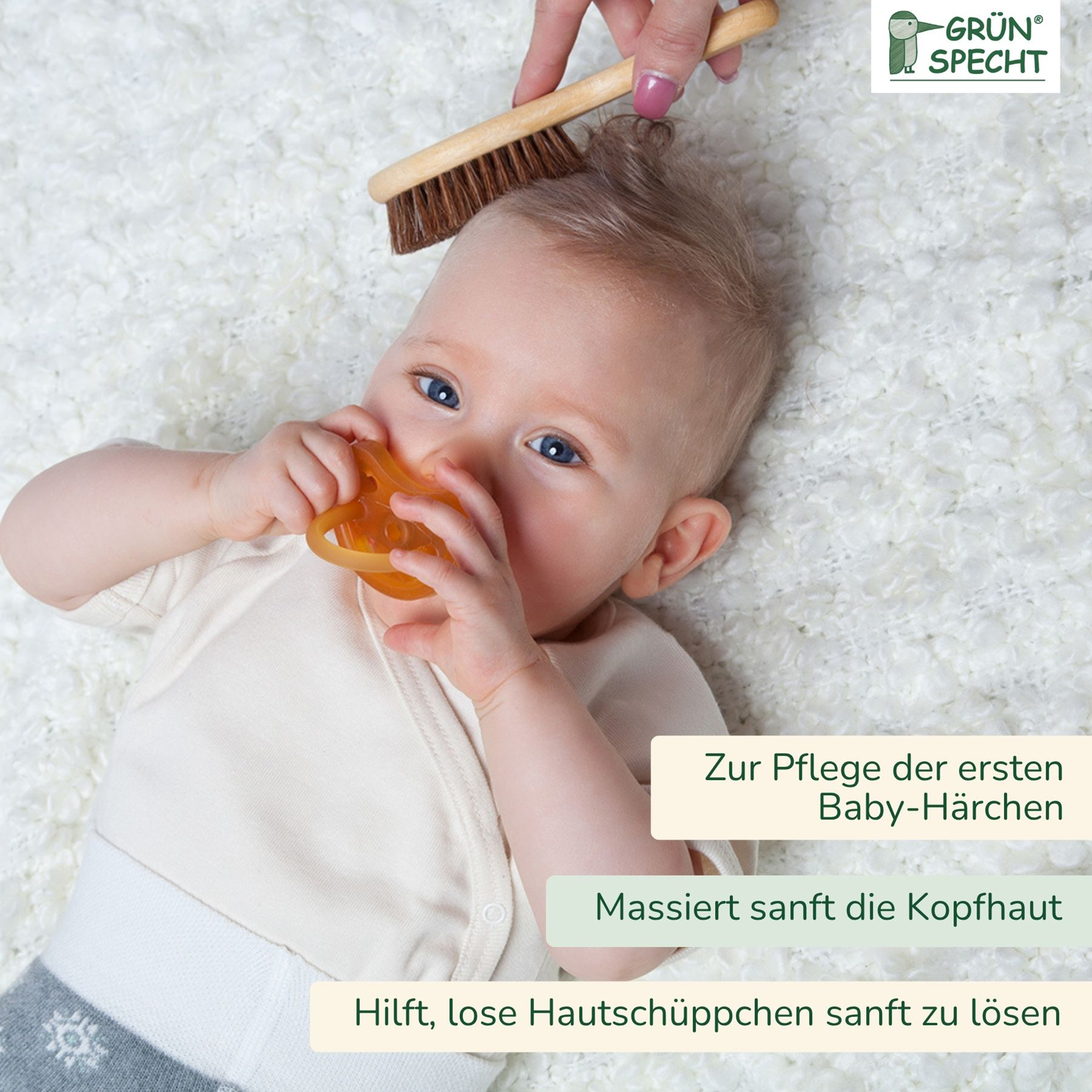 Körperpflege, GRÜNSPECHT, Braun – Produktansicht