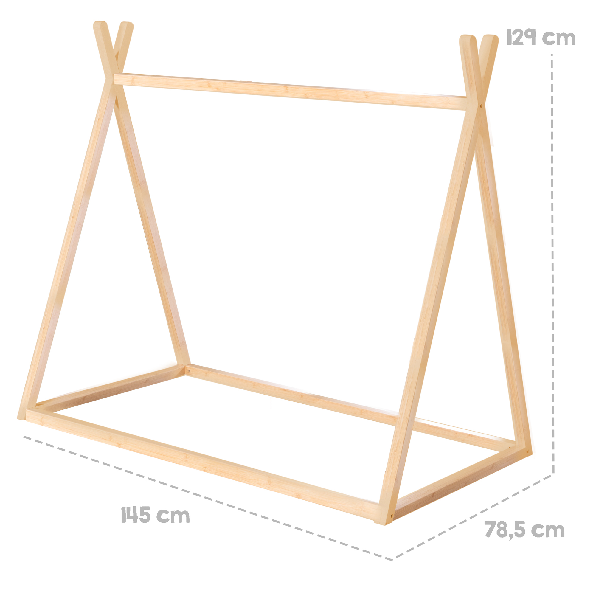 Hausbett, roba, Beige – Produktansicht