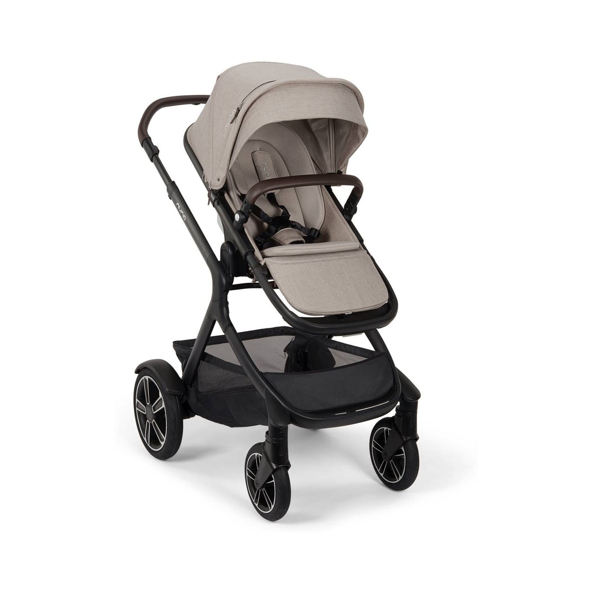 Kombi-Kinderwagen, nuna, Beige – Produktansicht