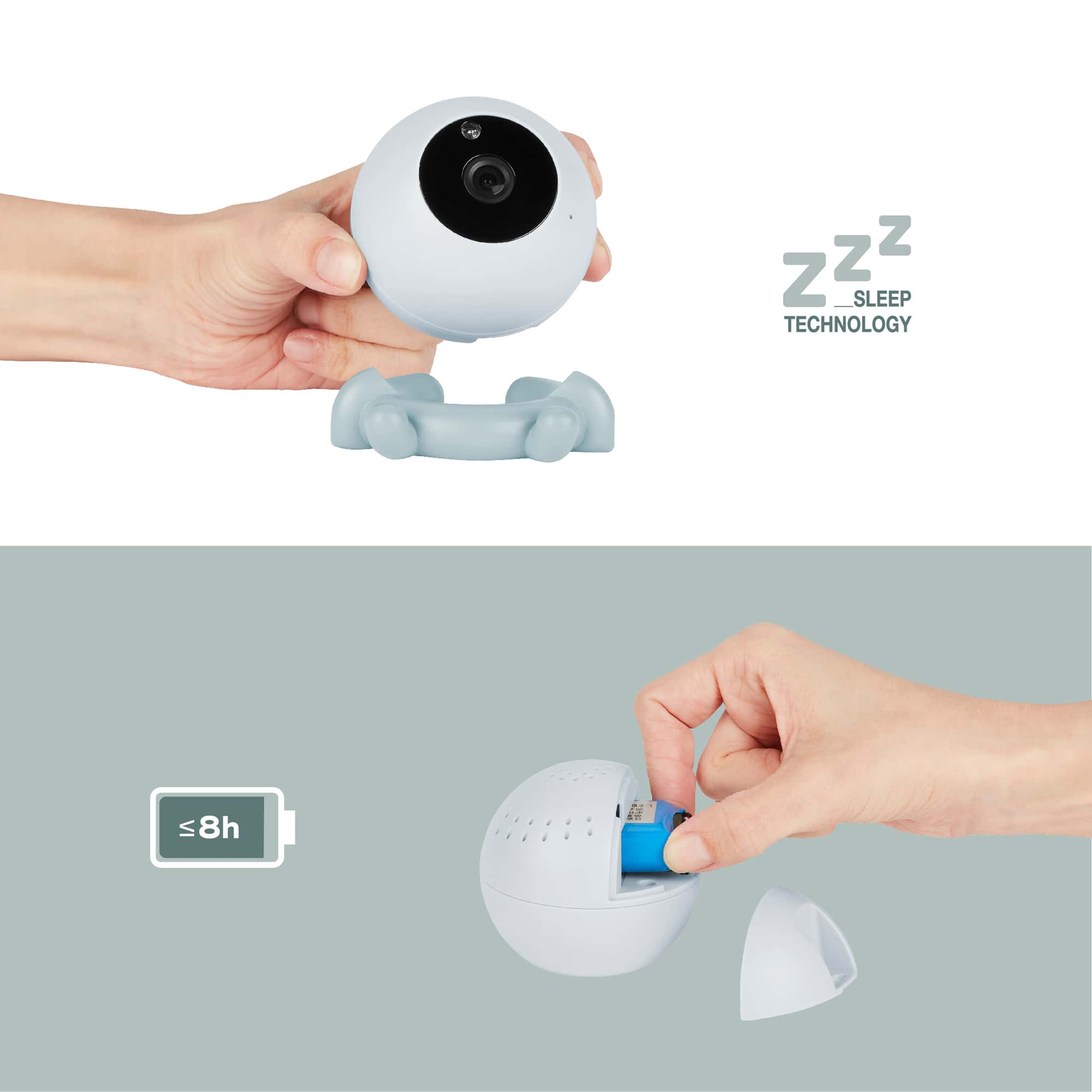 Video Babyphone, babymoov, Blau – Produktansicht