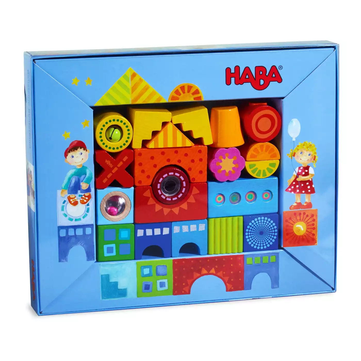Holzfiguren, HABA, Mehrfarbig – Produktansicht
