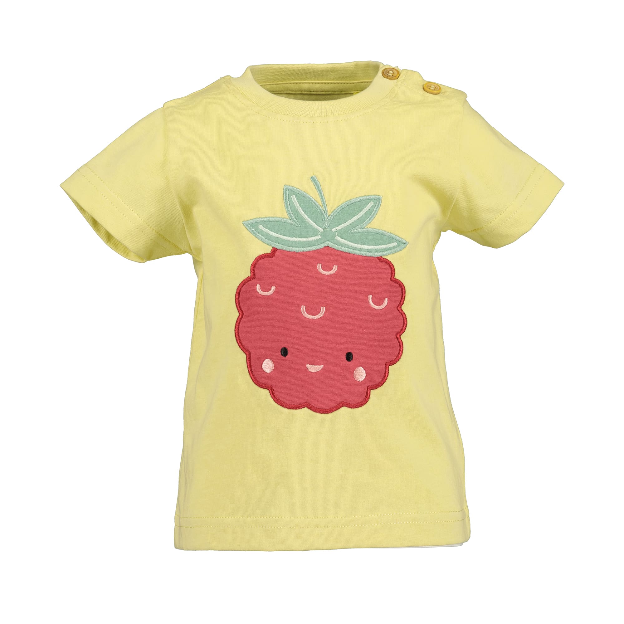 Kurzarmshirts, blue seven, Gelb – Besonderheit: aus 100% Baumwolle