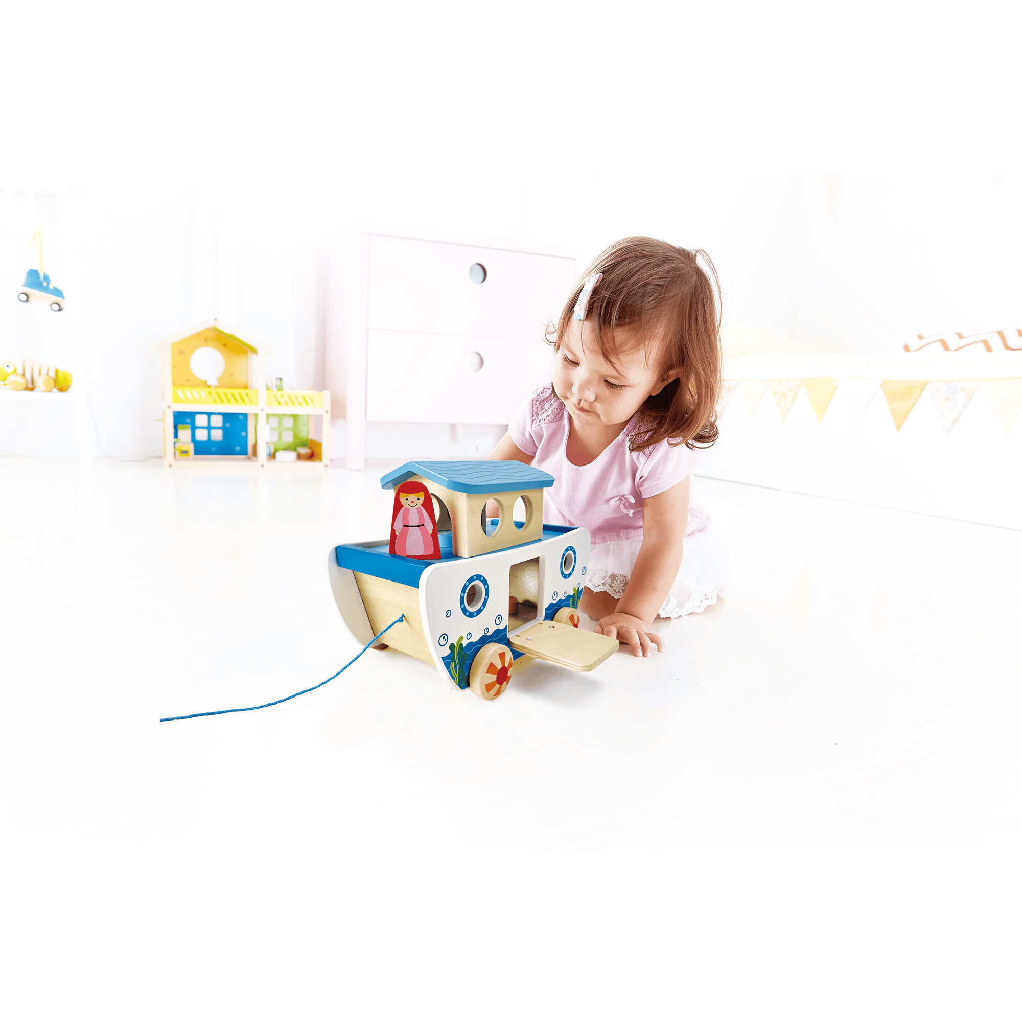 Schiebetiere, Hape, Mehrfarbig – Produktansicht