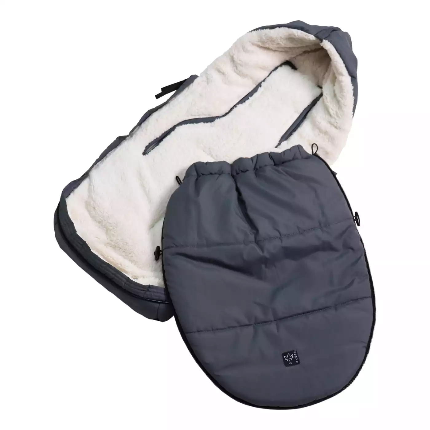 Fußsäcke, KAISER, Grau – Produktansicht