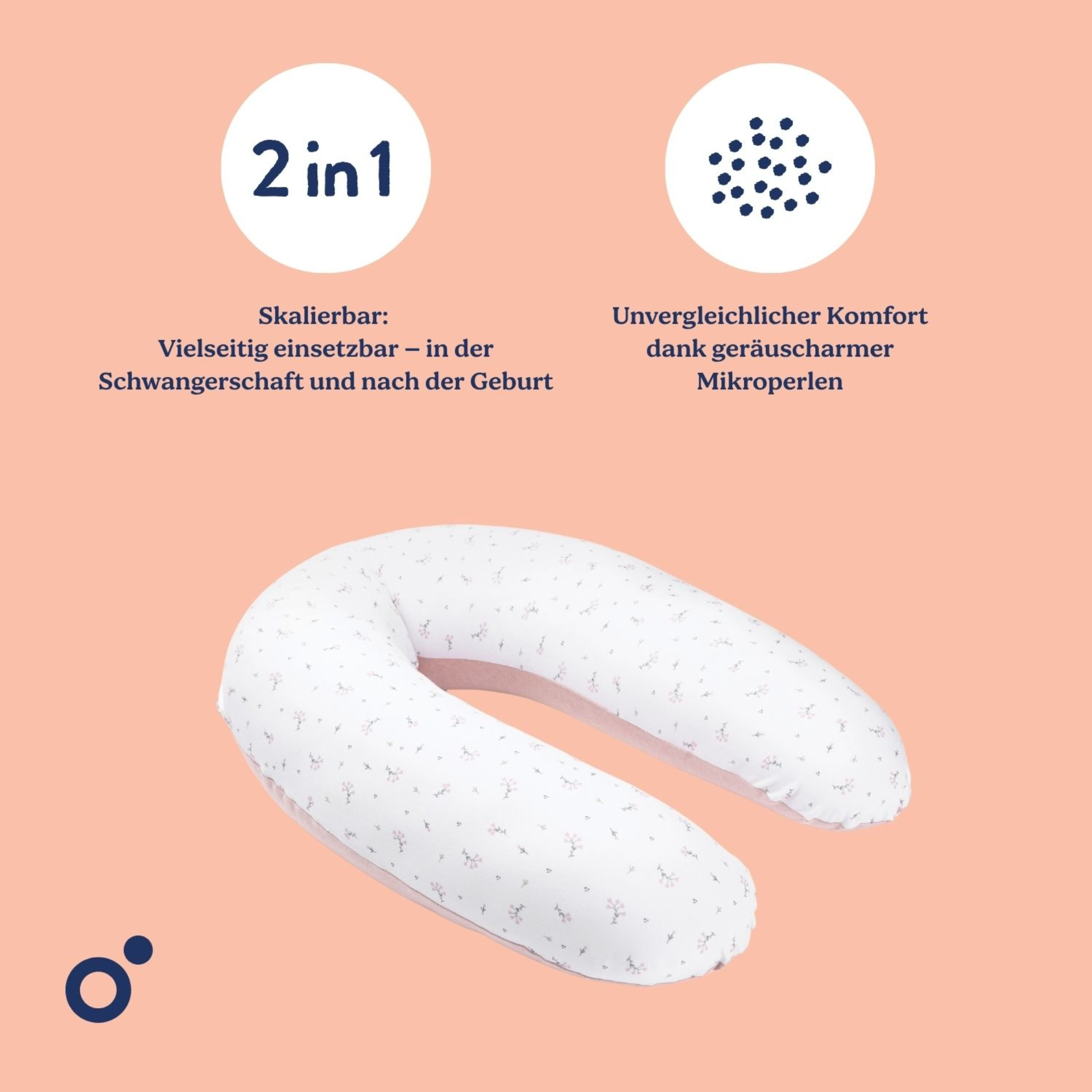 Stillkissen, doomoo, Pink – Produktansicht