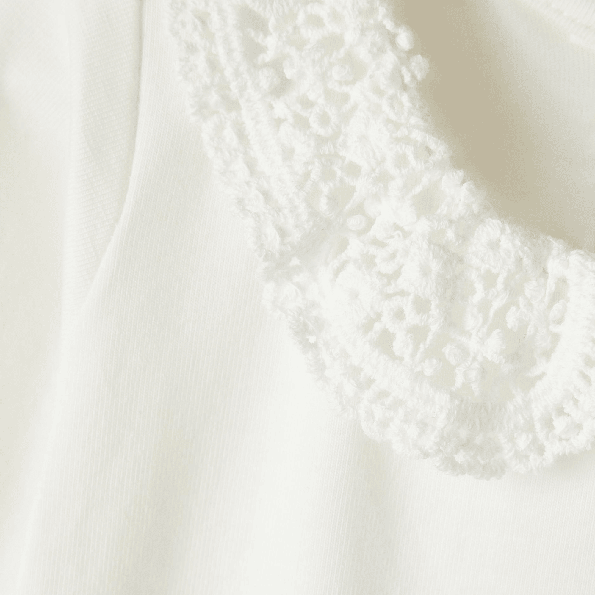 Langarmbodys, name it, Weiß – Besonderheit: aus 95% Bio-Baumwolle & 5% Elasthan