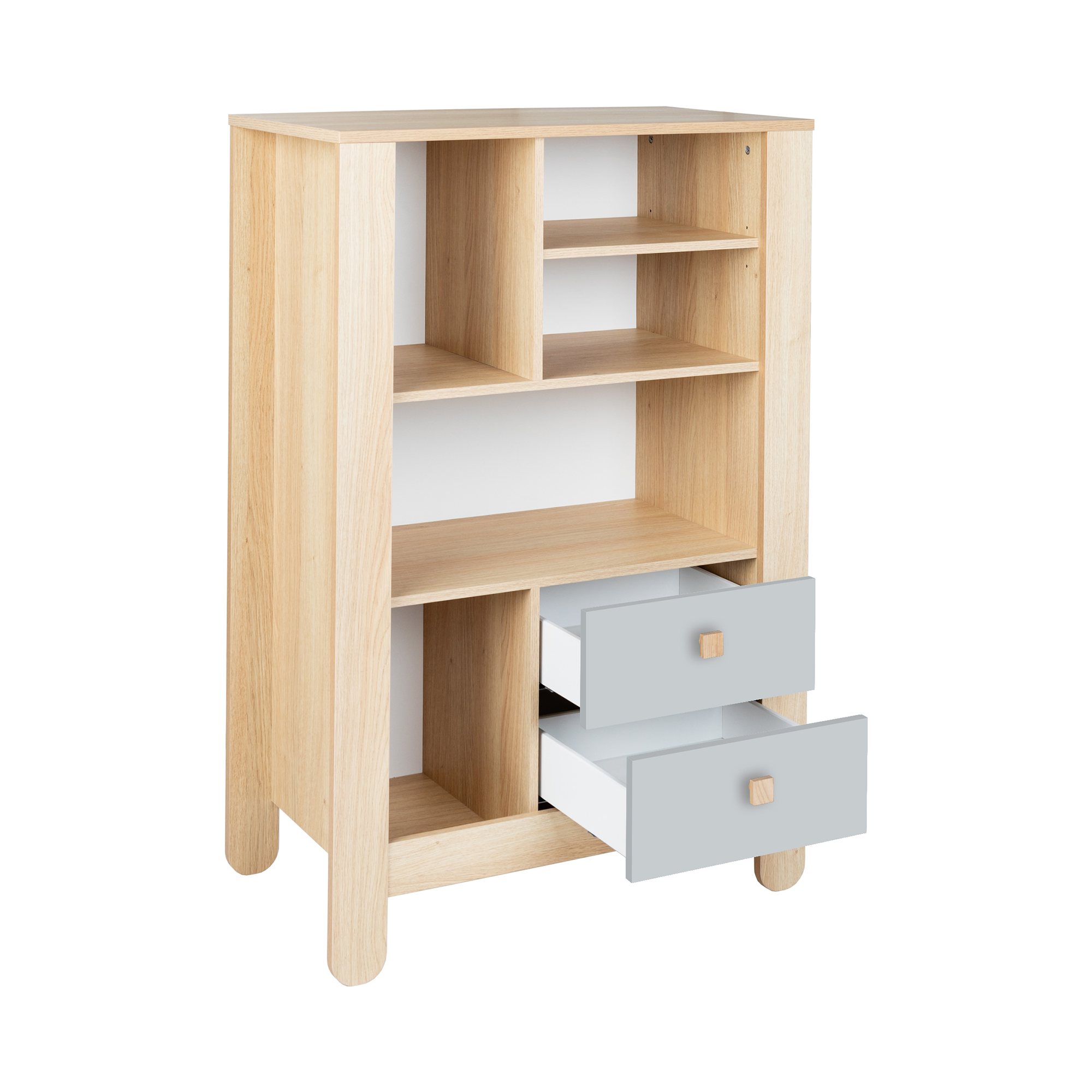 Standregale, LITTLE ONE, Grau – Produktansicht