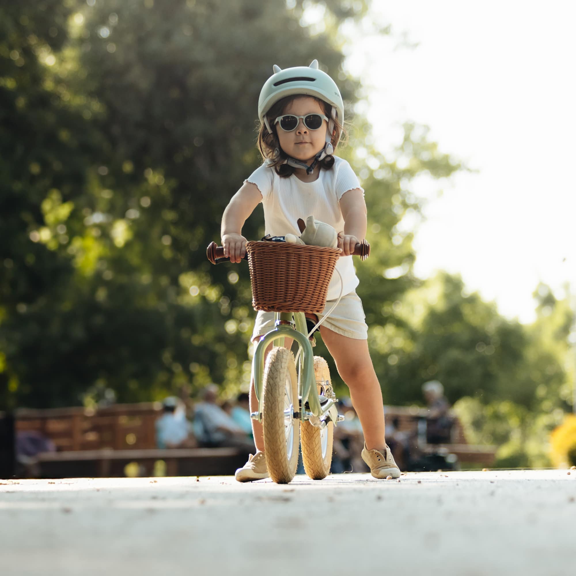 Fahrradhelme, PUKY, Grün – Produktansicht