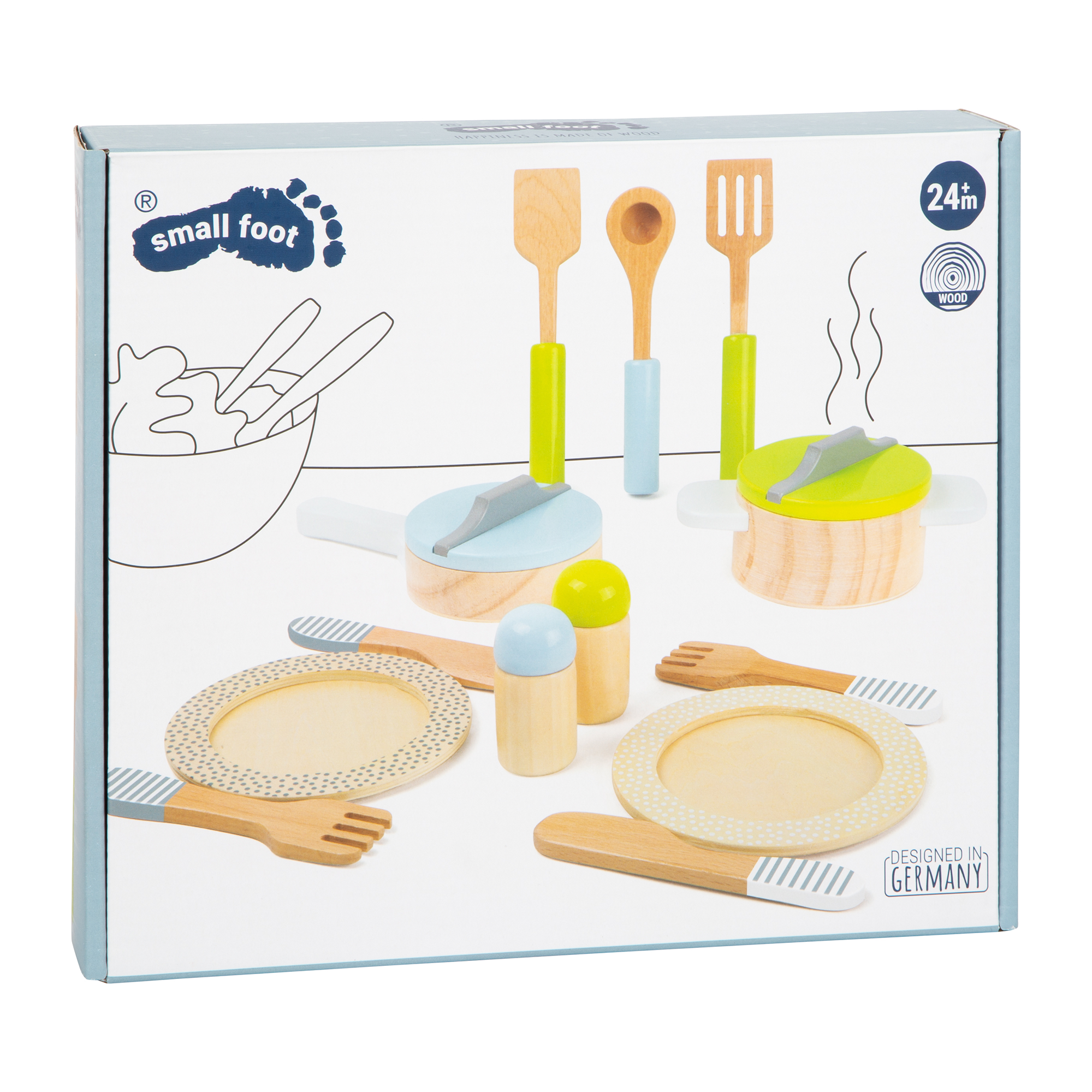 Kinderküche, small foot, Mehrfarbig – Produktansicht