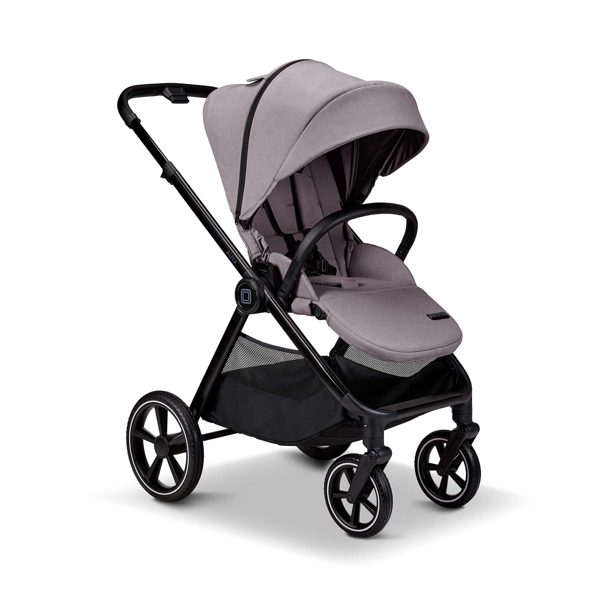 Kombi-Kinderwagen, MOON, Grau – Produktansicht