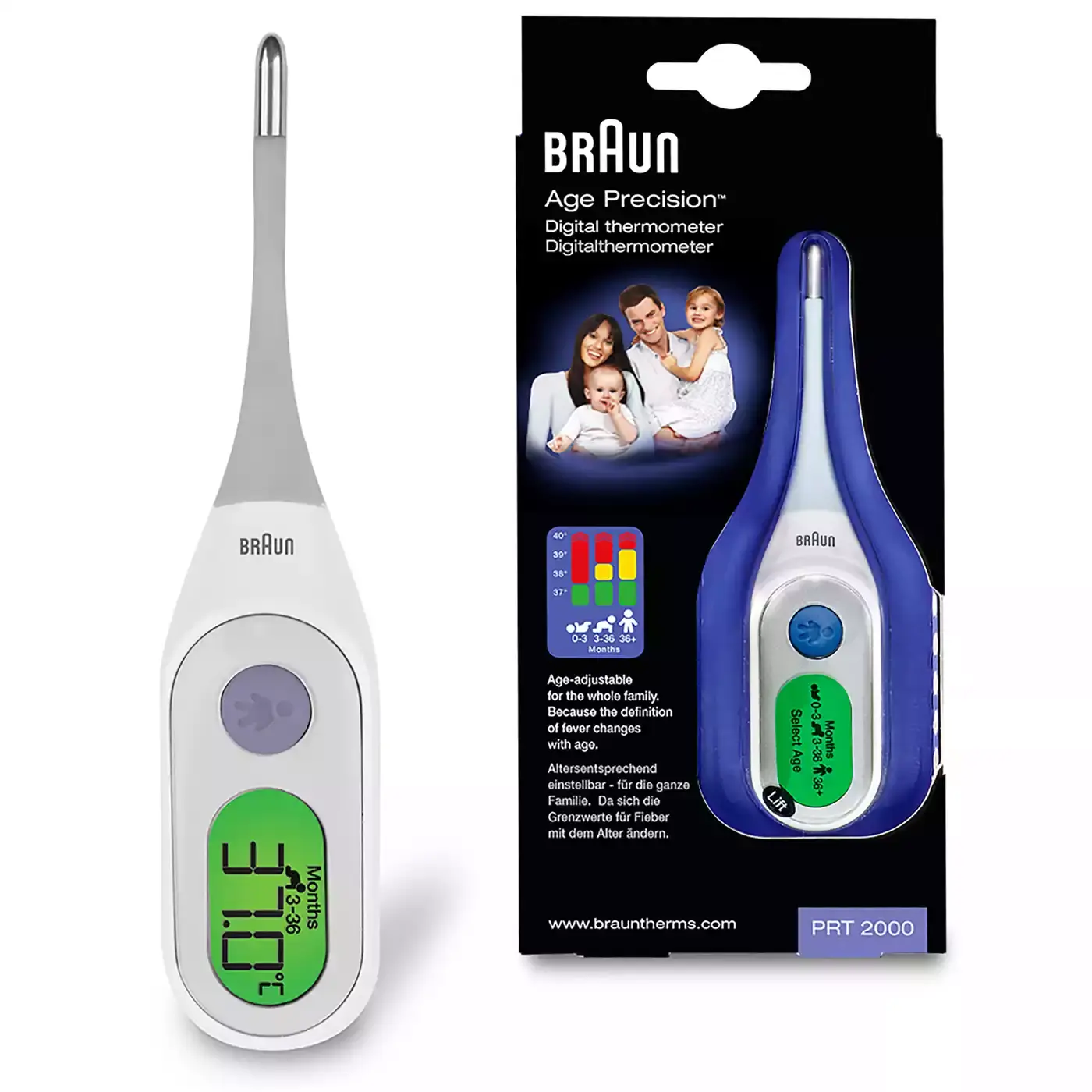 Digital-Thermometer Age Precision® BRAUN 2000575779408 3