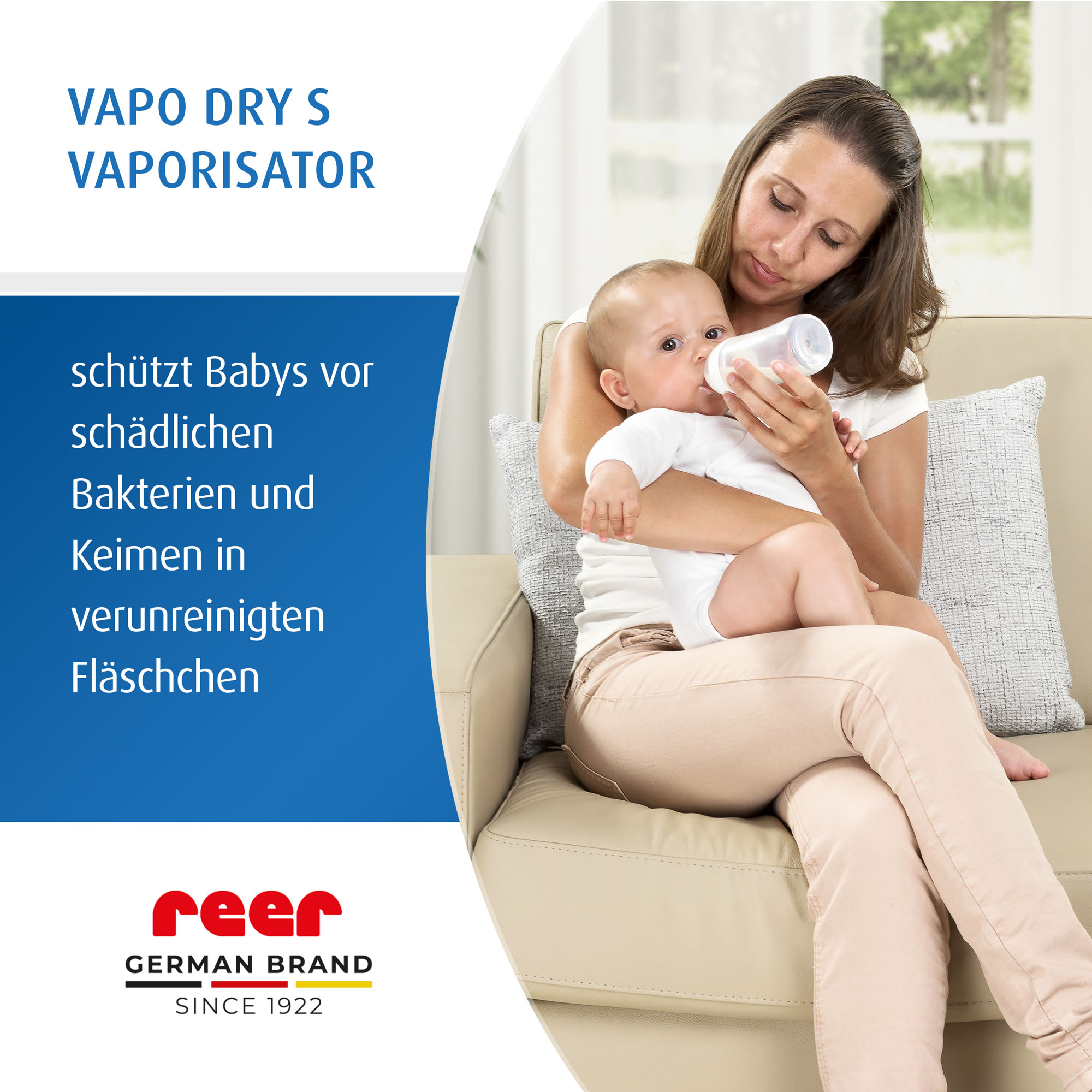 Vaporisatoren, reer, Weiß – Produktansicht