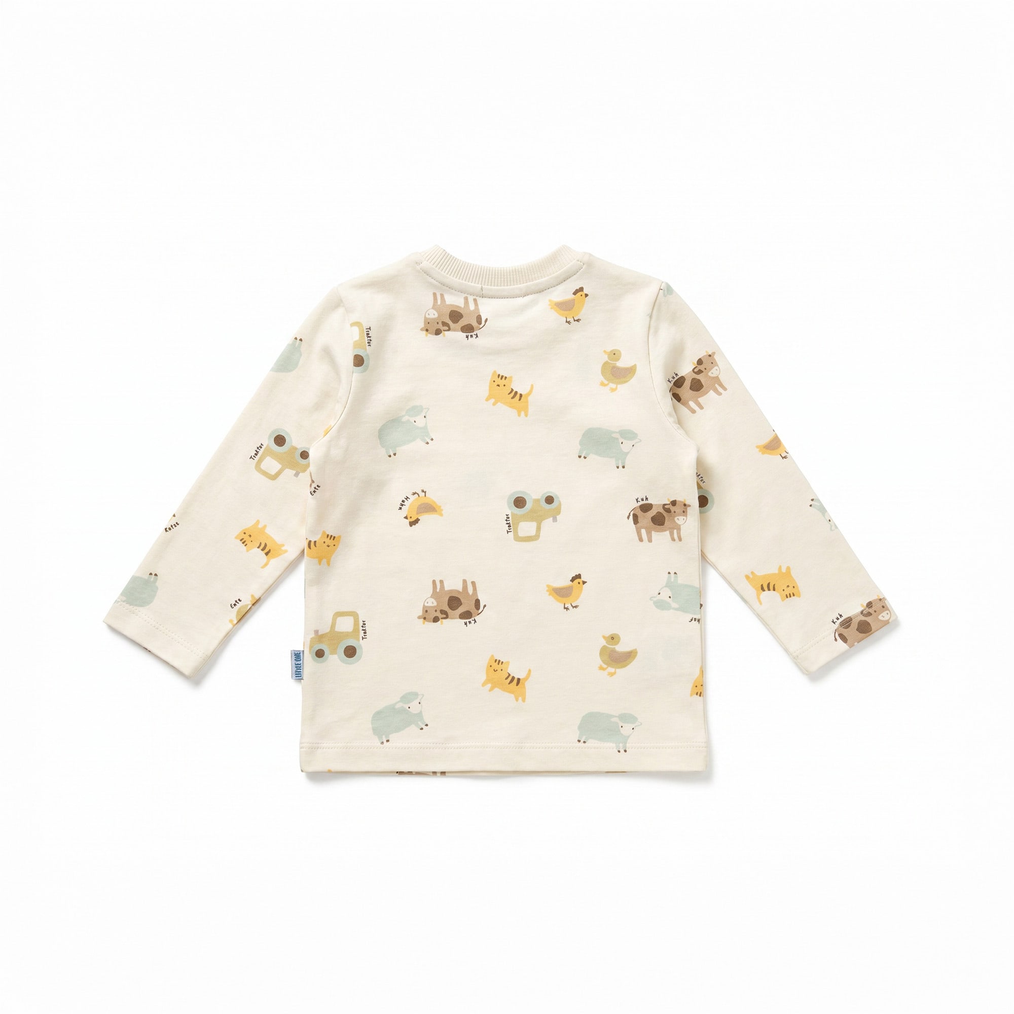 Langarmshirts, LITTLE ONE, Weiß – Besonderheit: Oeko-Tex Standard 100 zertifiziert (Zertifizierungsnummer 08.0.60350 HOHENSTEIN HTTI)