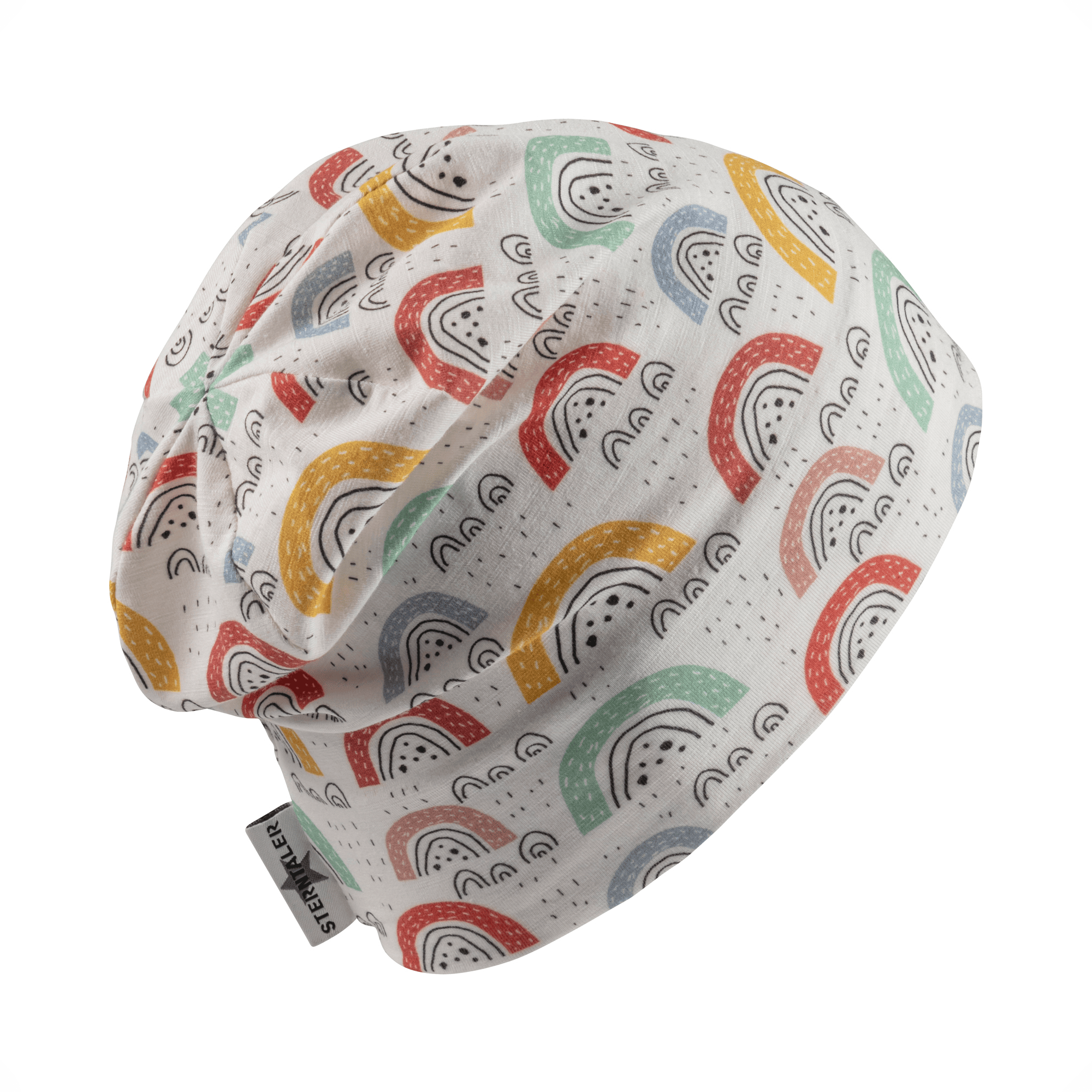 Beanie Mützen, Sterntaler, Beige – Besonderheit: hergestellt aus 95% Baumwolle