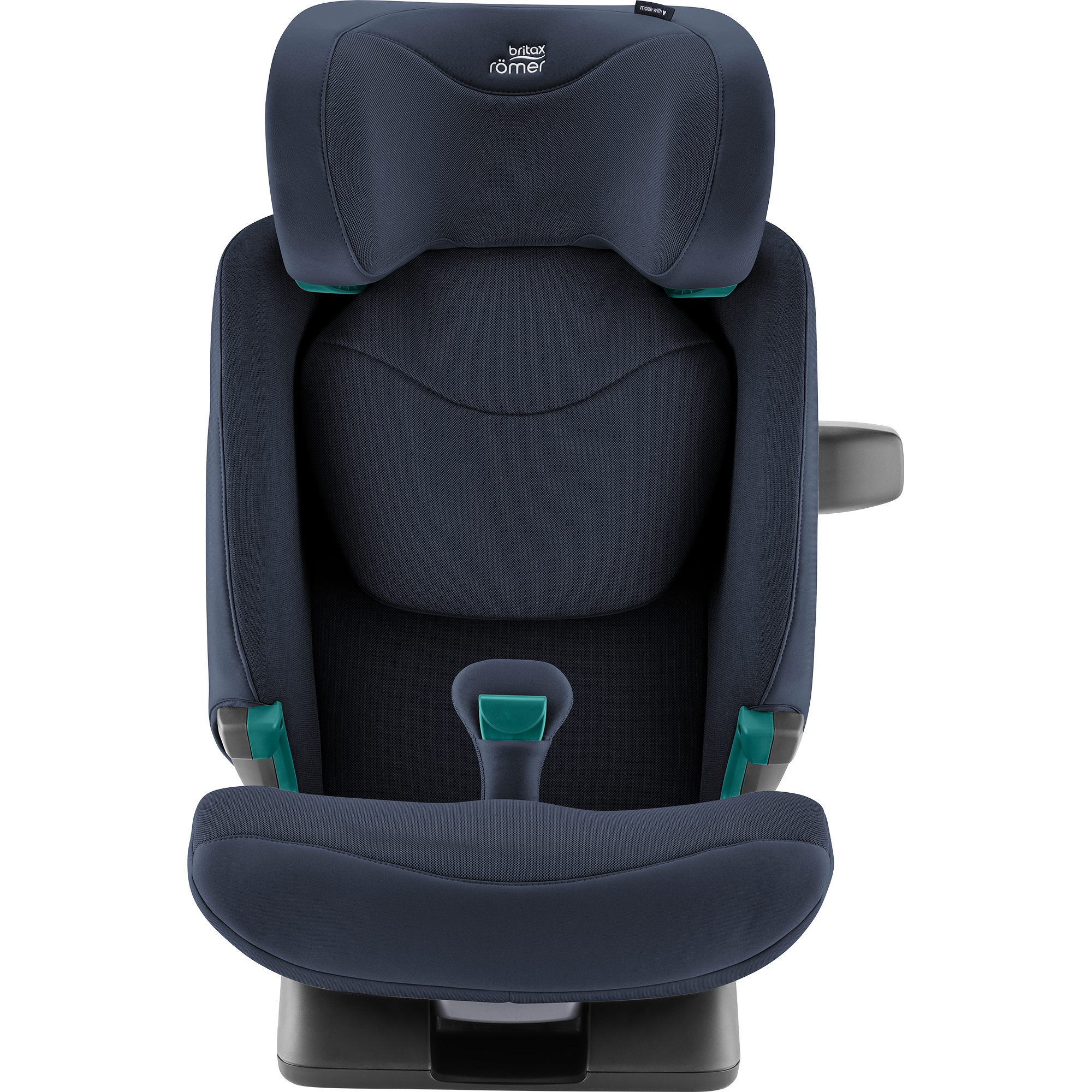 Kindersitze 15-36 kg, Gruppe 2/3, Britax Römer, Blau – Besonderheit: mit nur zwei Klicks ist der SAFEFIX dank ISOFIX Konnektoren installiert, während Anzeigen die korrekte und sichere Befestigung bestätigen 