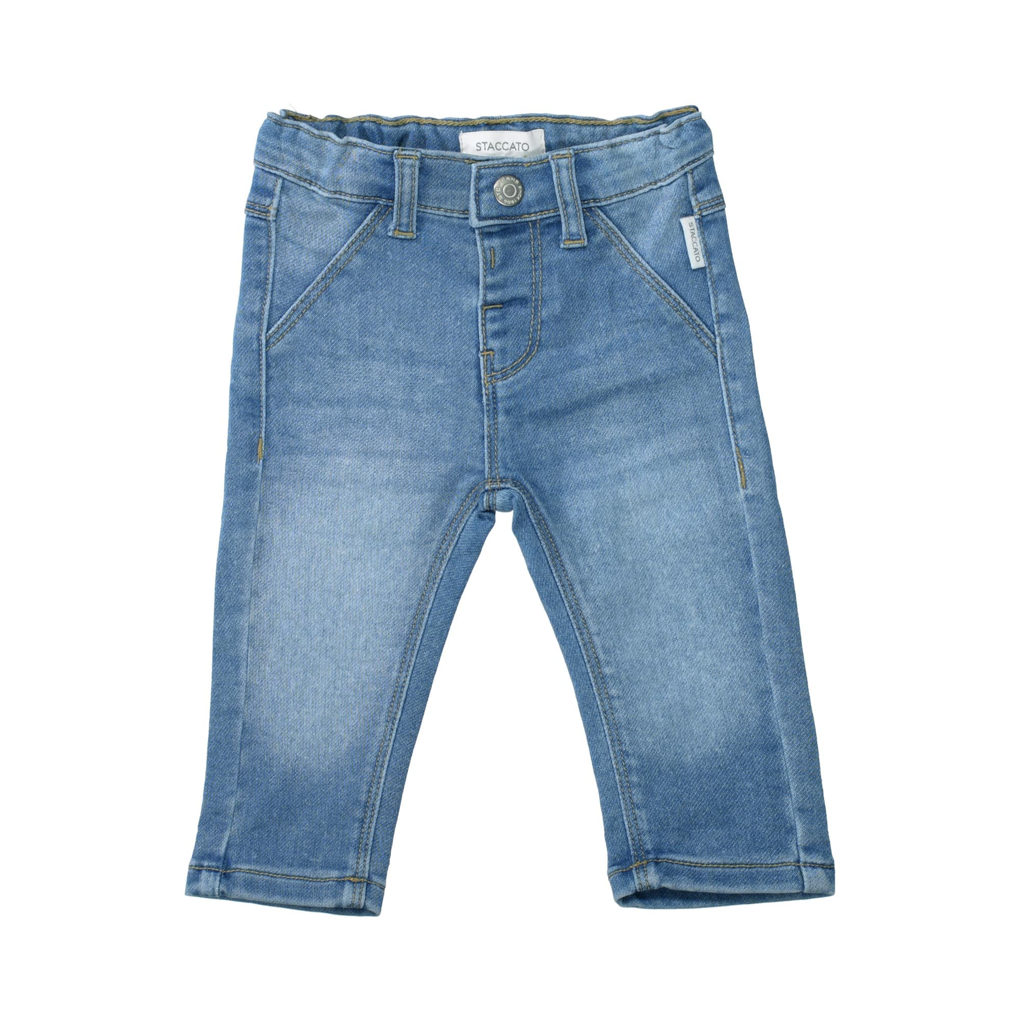 Jeanshosen, STACCATO, Blau – Besonderheit: aus 89% Baumwolle