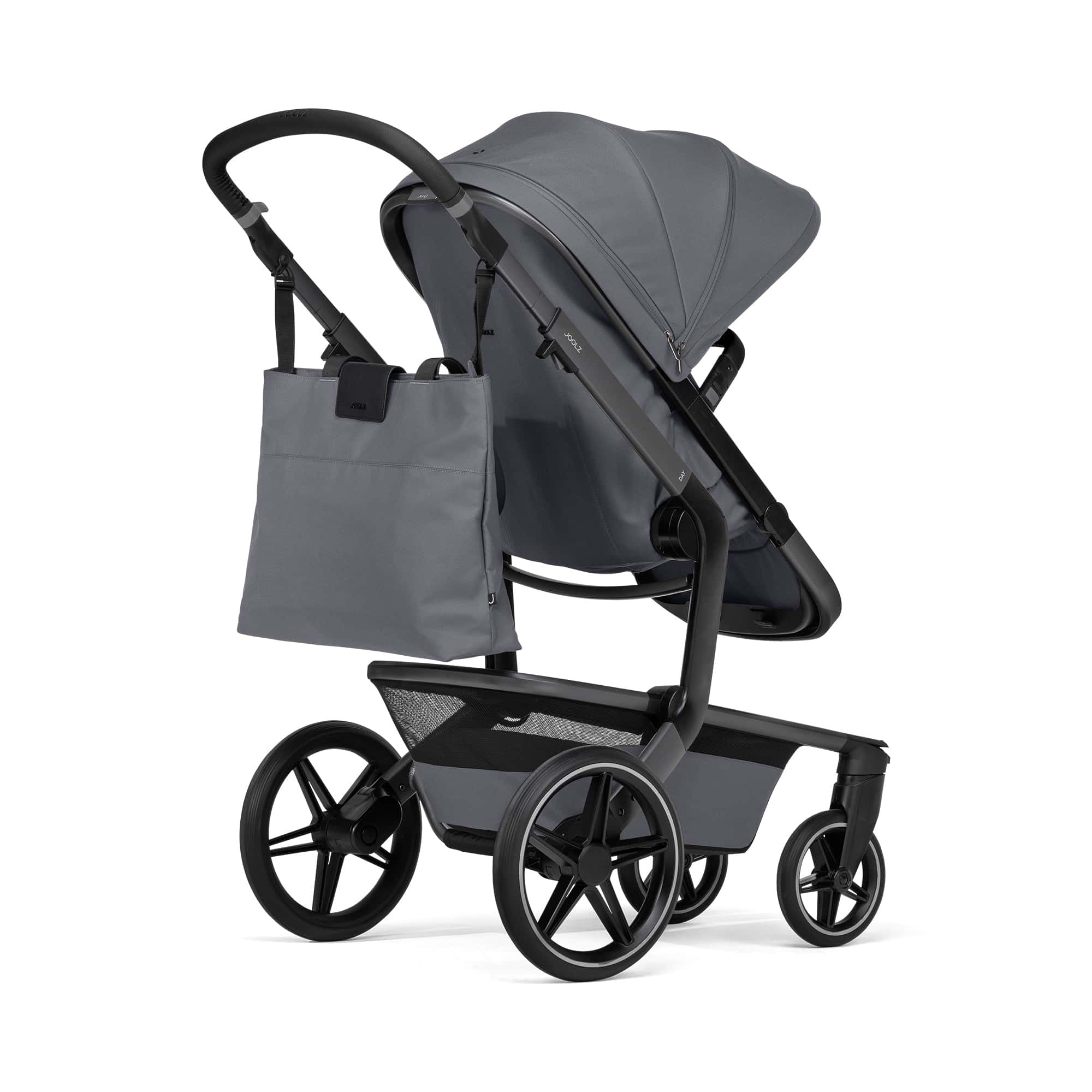 Wickeltaschen, JOOLZ, Grau – Besonderheit: geräumiges Hauptfach mit 2 Pop-Out-Flaschenfächer