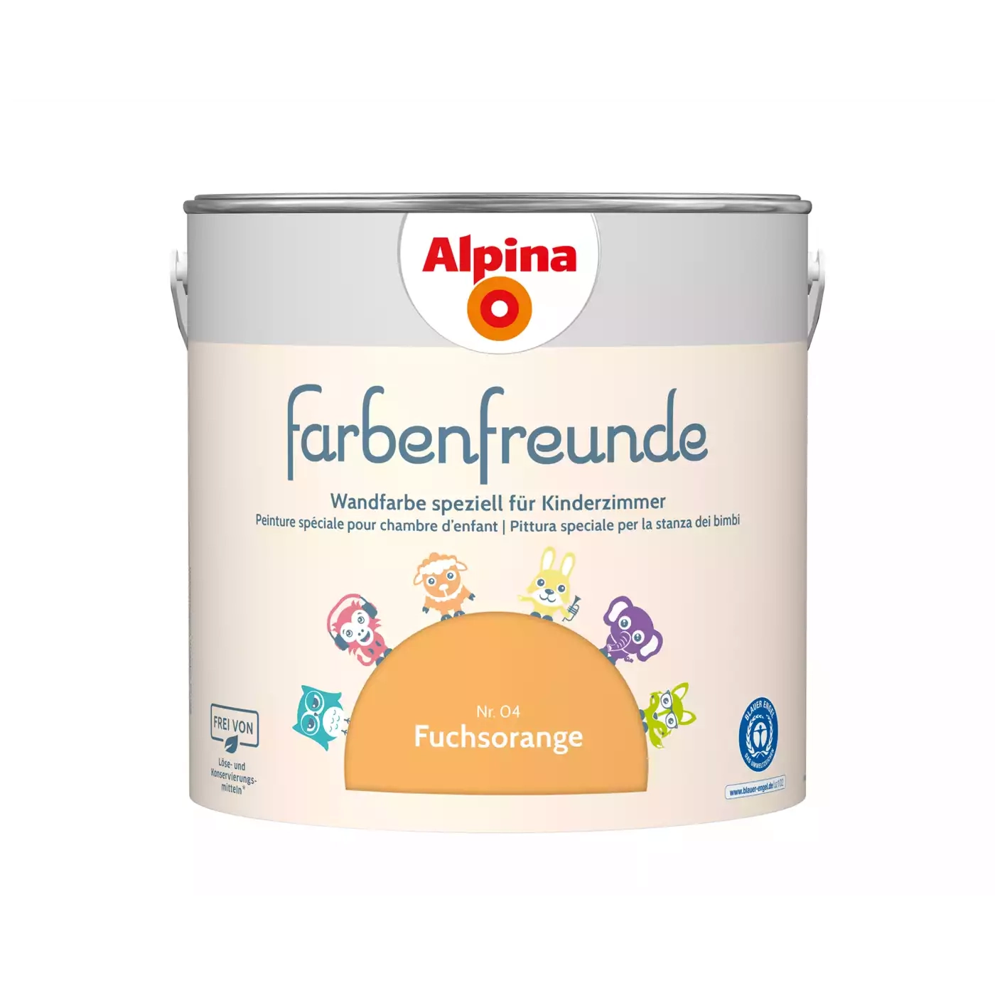 Farbenfreunde Fuchsorange Nr. 04 Alpina Orange Orange 2000579709203 3