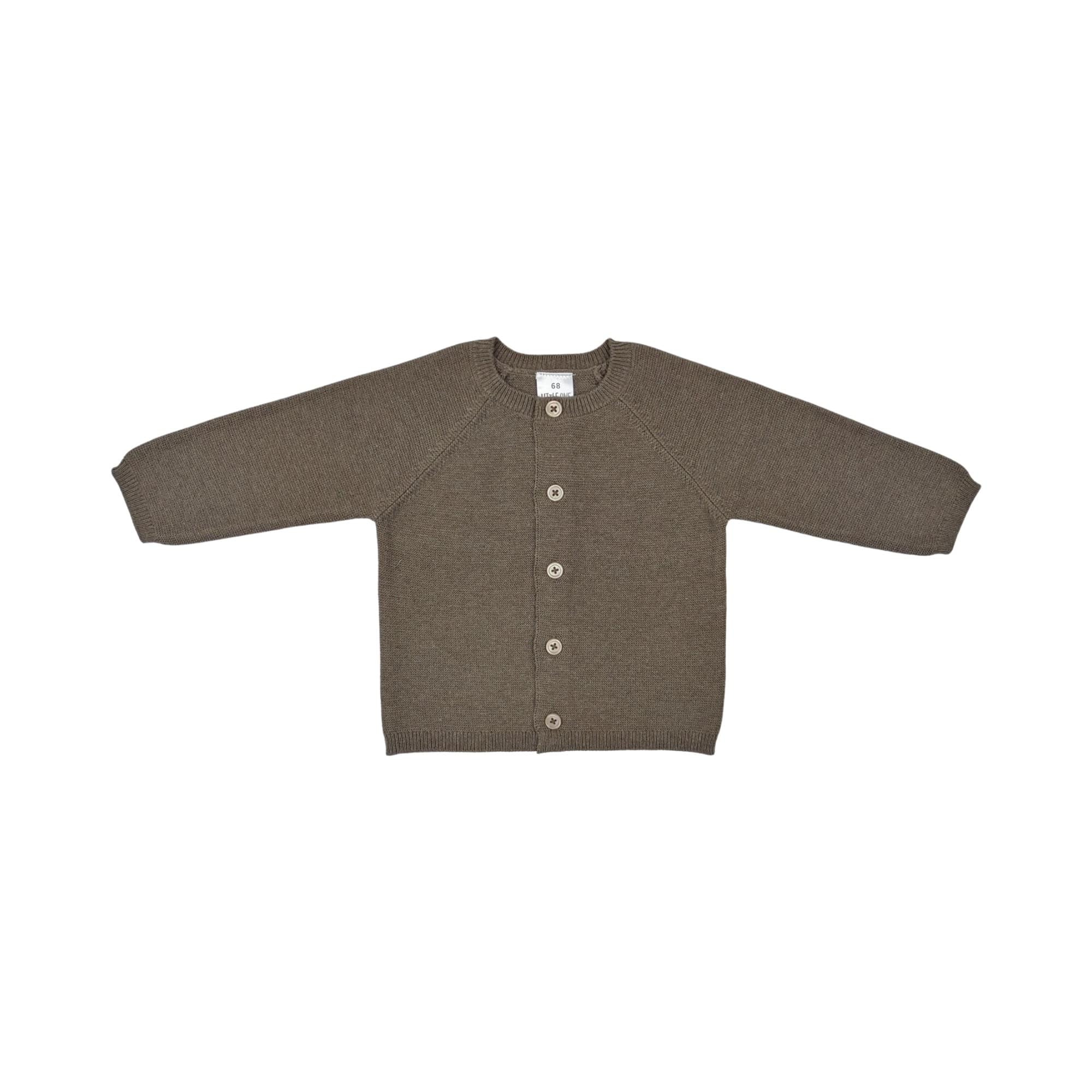Sweat-, Fleece- & Strickjacken, LITTLE ONE, Braun – Besonderheit: 100% Baumwolle 
