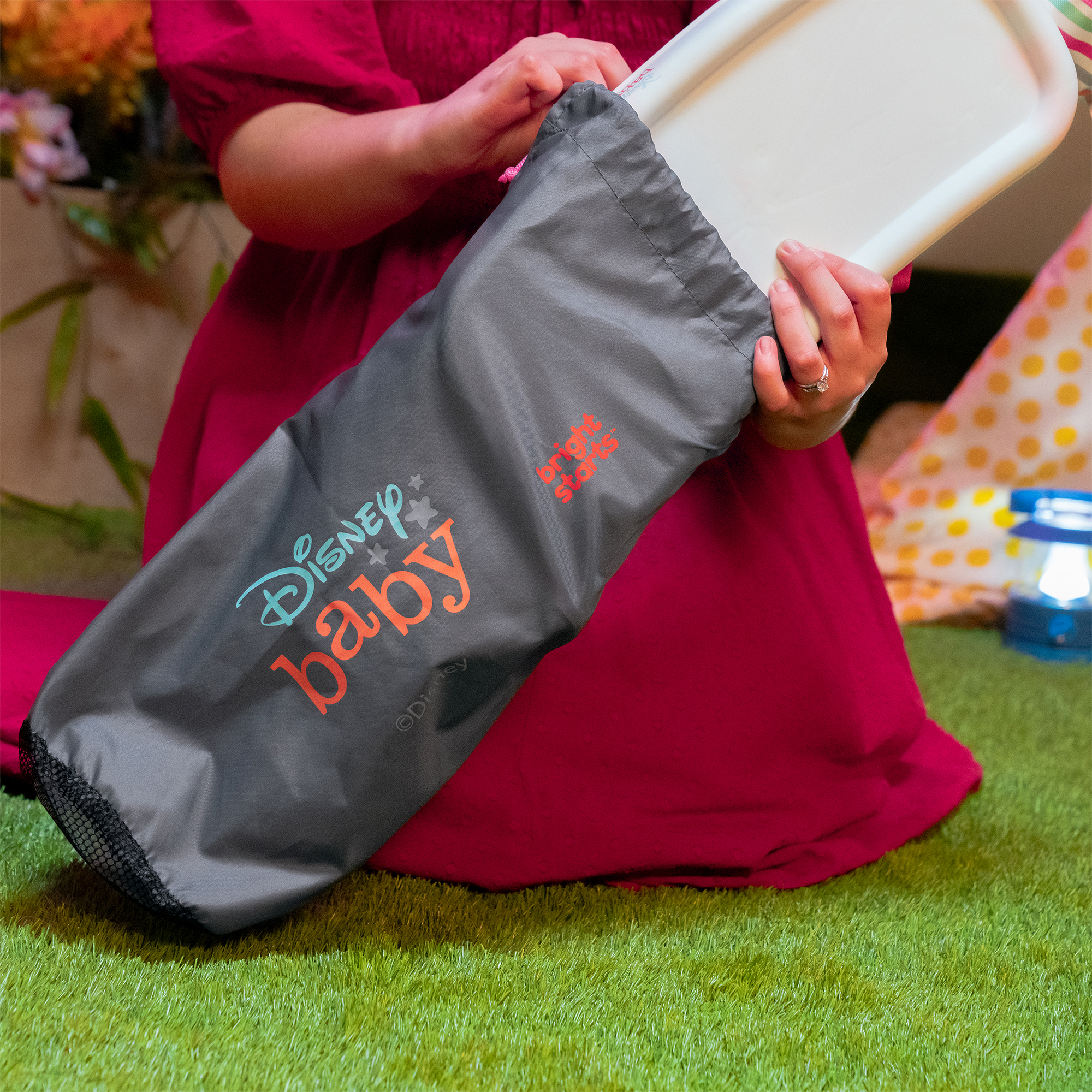Reisehochstühle, BrightStarts, Pink – Produktansicht