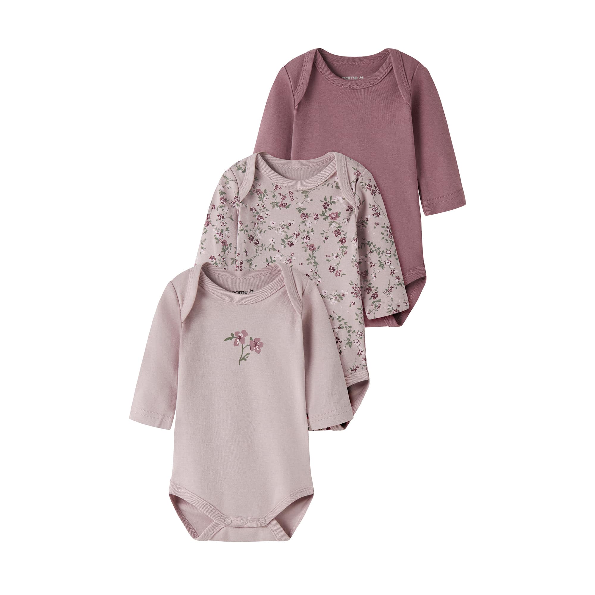Langarmbodys, name it, Lila – Produktansicht