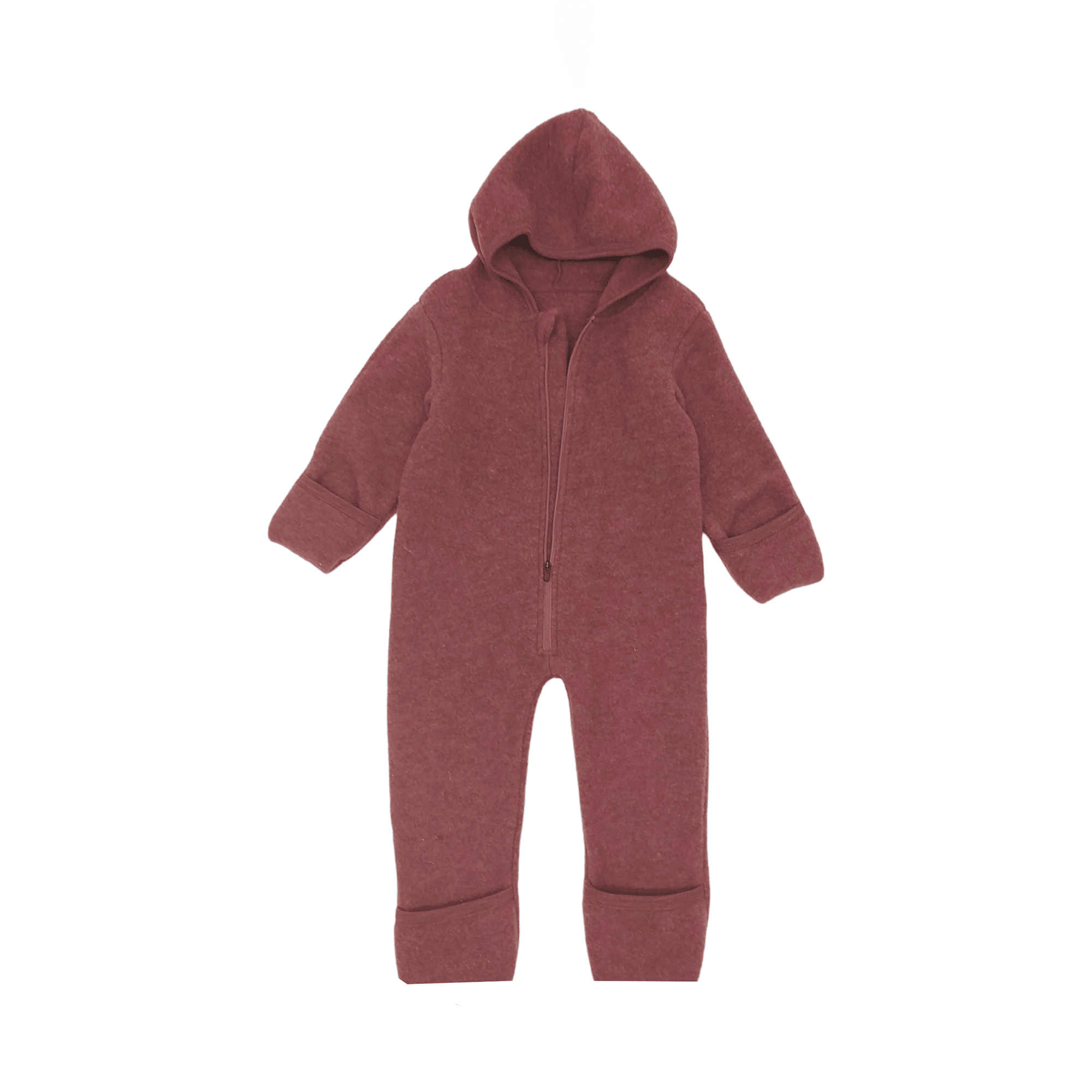 Fleece Overalls, LITTLE, Pink – Produktansicht