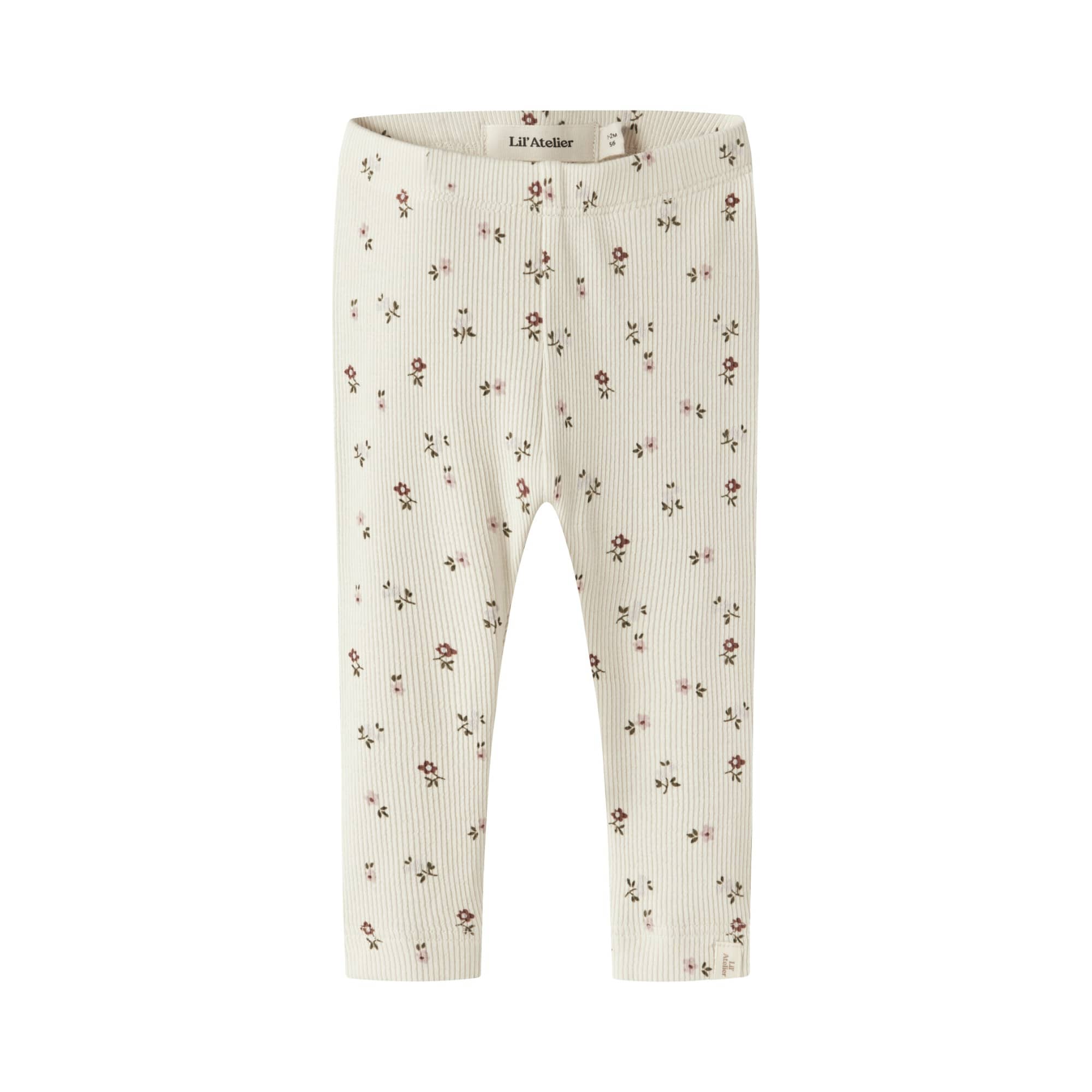 Leggings, Lil' Atelier, Beige – Produktansicht