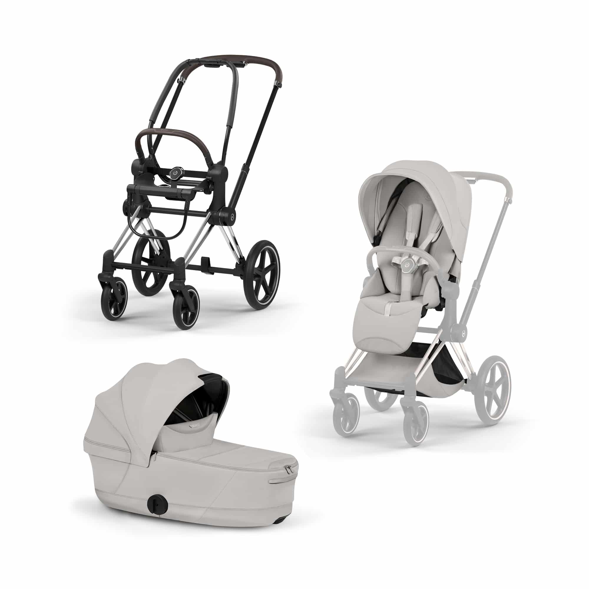 Kinderwagen Komplettsets, cybex PLATINUM, Grau – Produktansicht