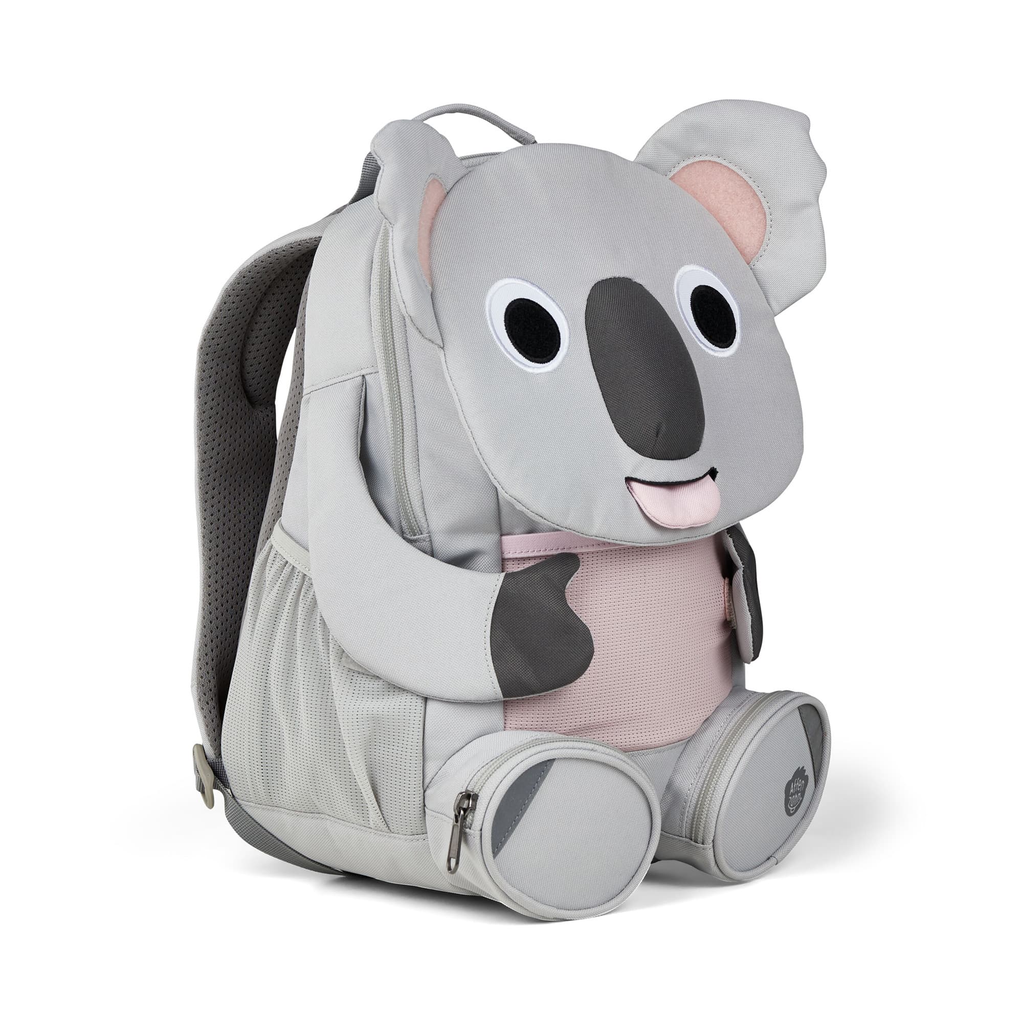 Kinderrucksäcke, Affenzahn, Grau – Produktansicht