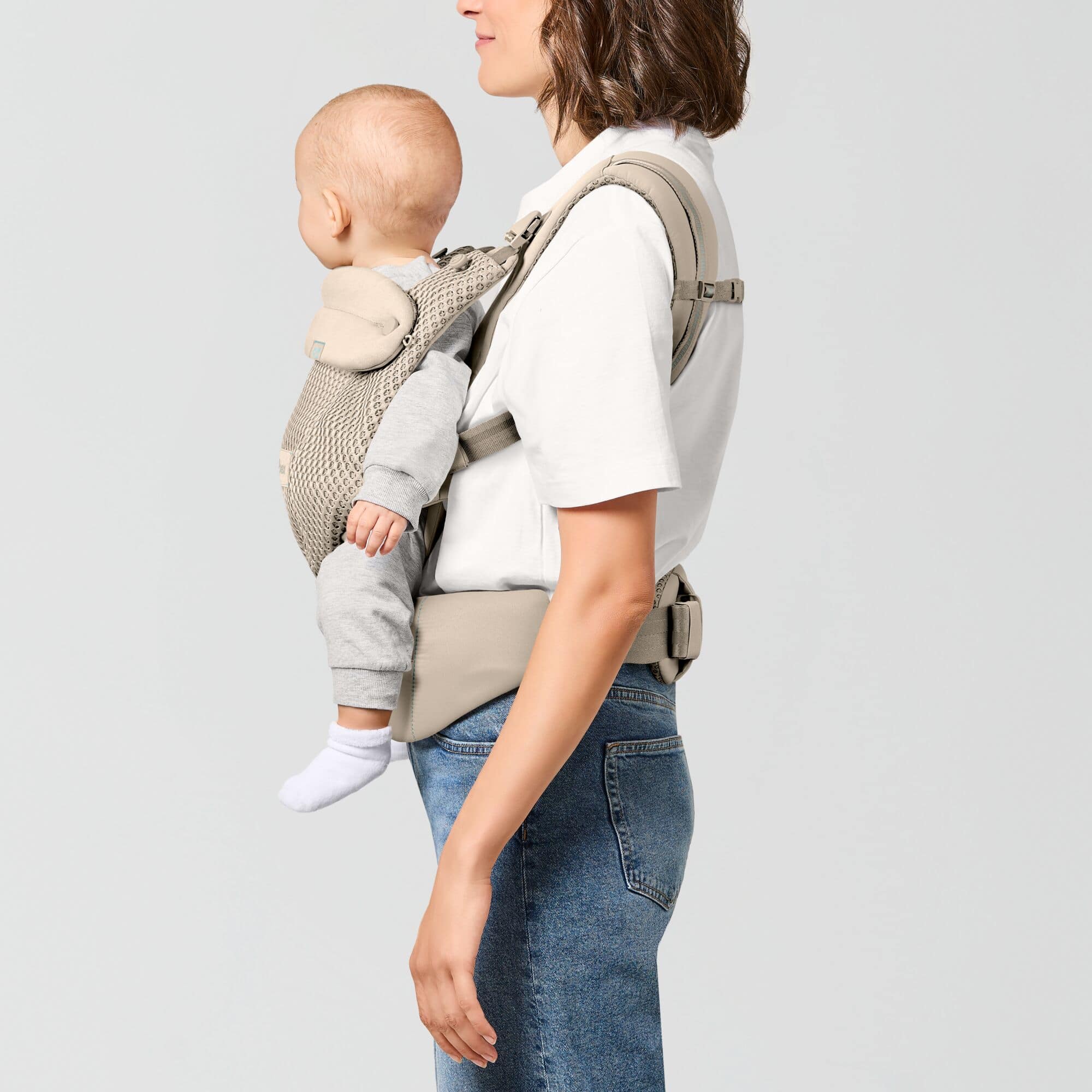 Babytragen Mesh, cybex, Beige – Produktansicht
