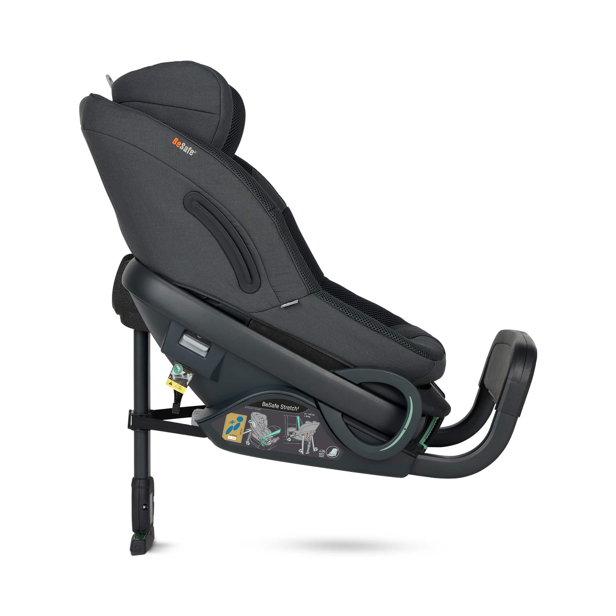 Kindersitze 9-36 kg, Gruppe 1/2/3, BeSafe, Grau – Produktansicht