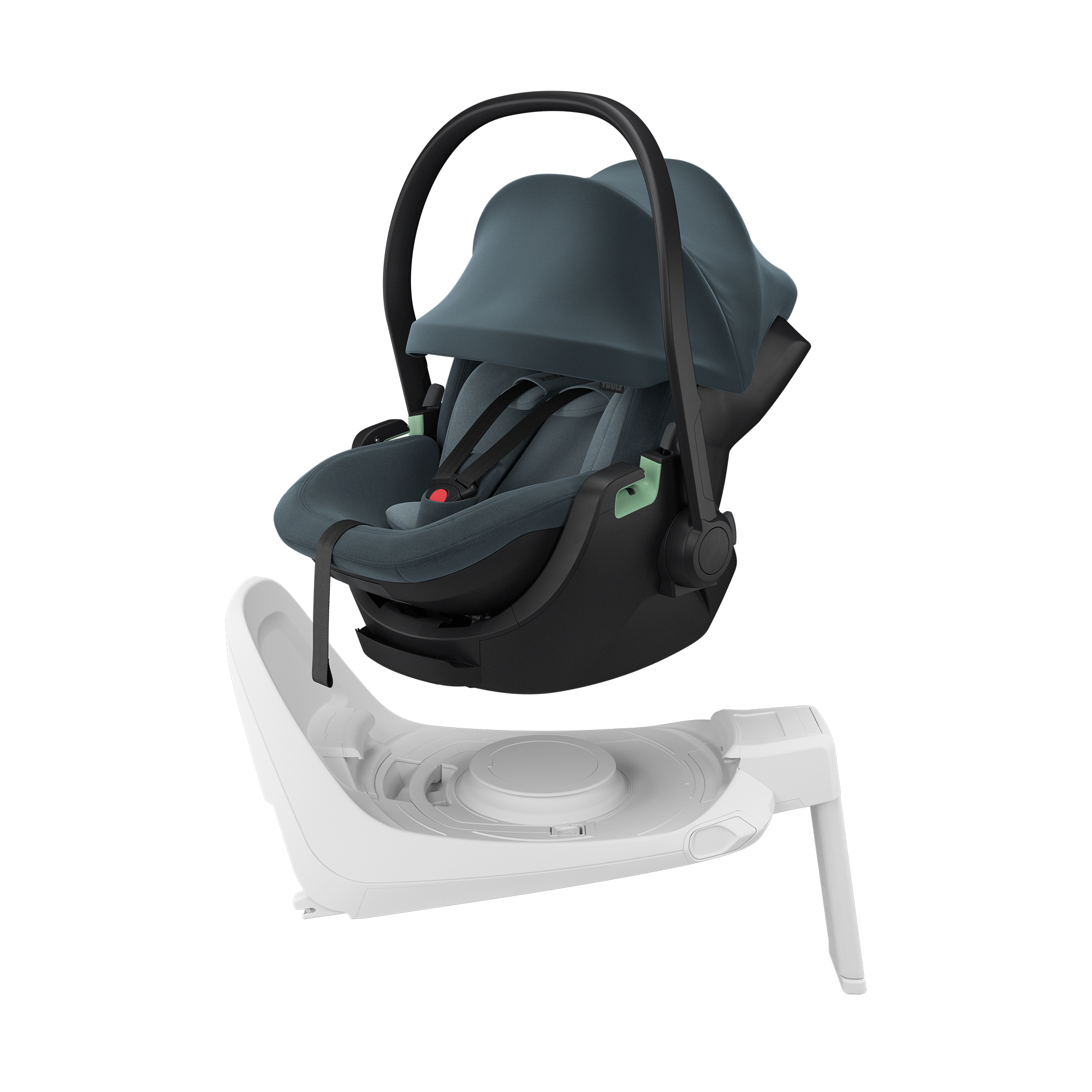 Babyschalen 0-13 kg, Gruppe 0+, THULE, Schwarz – Produktansicht