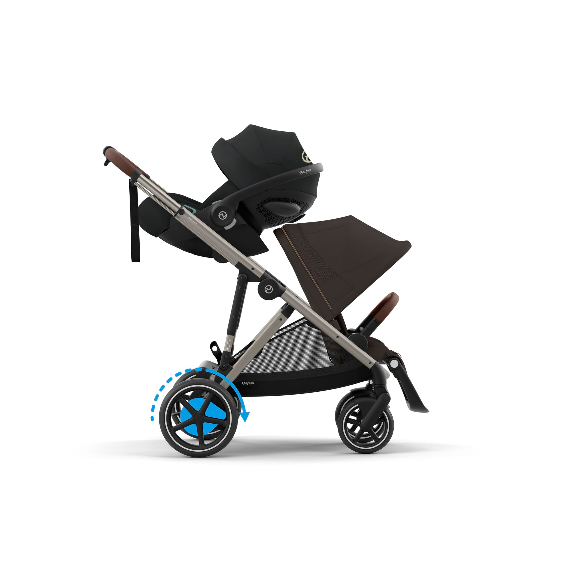 Sportwagen, cybex, Braun – Produktansicht