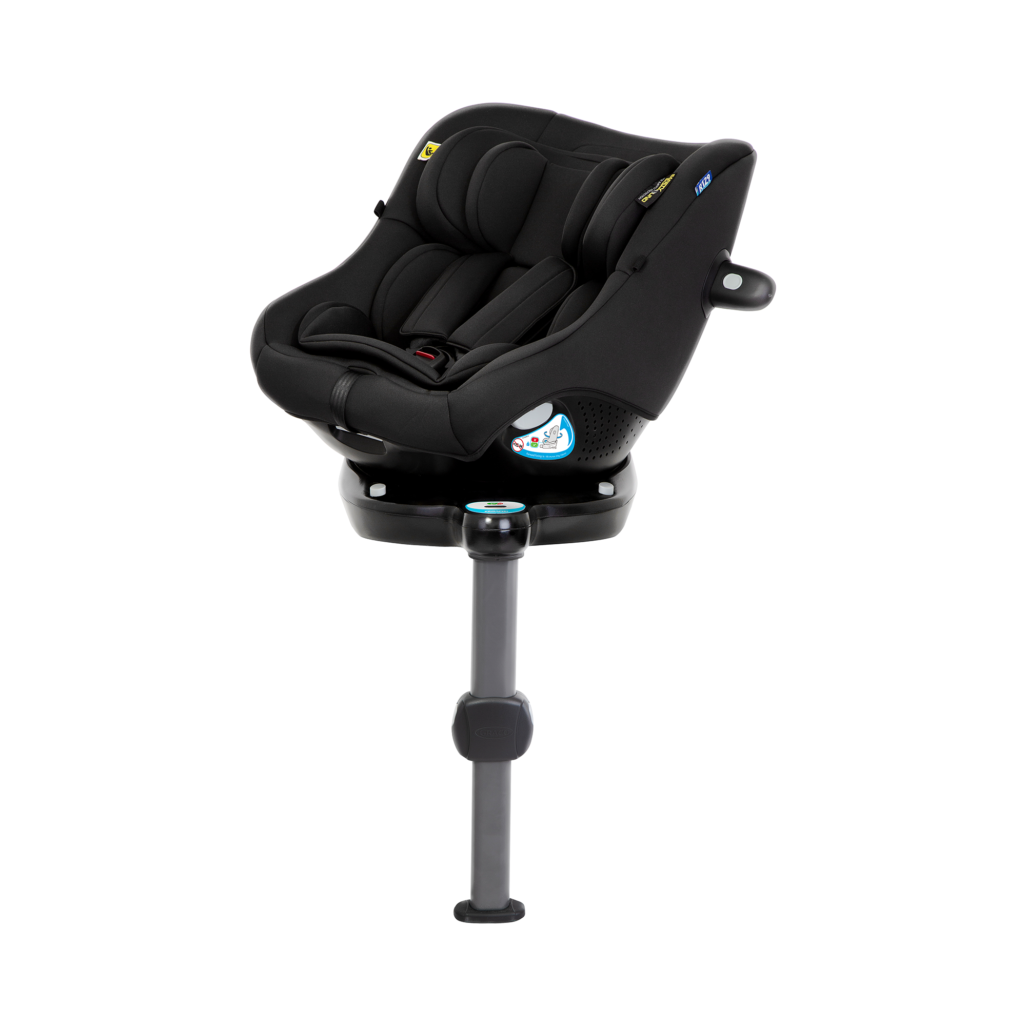 Reboarder 0-18 kg, Gruppe 0+/1, GRACO, Schwarz – Produktansicht