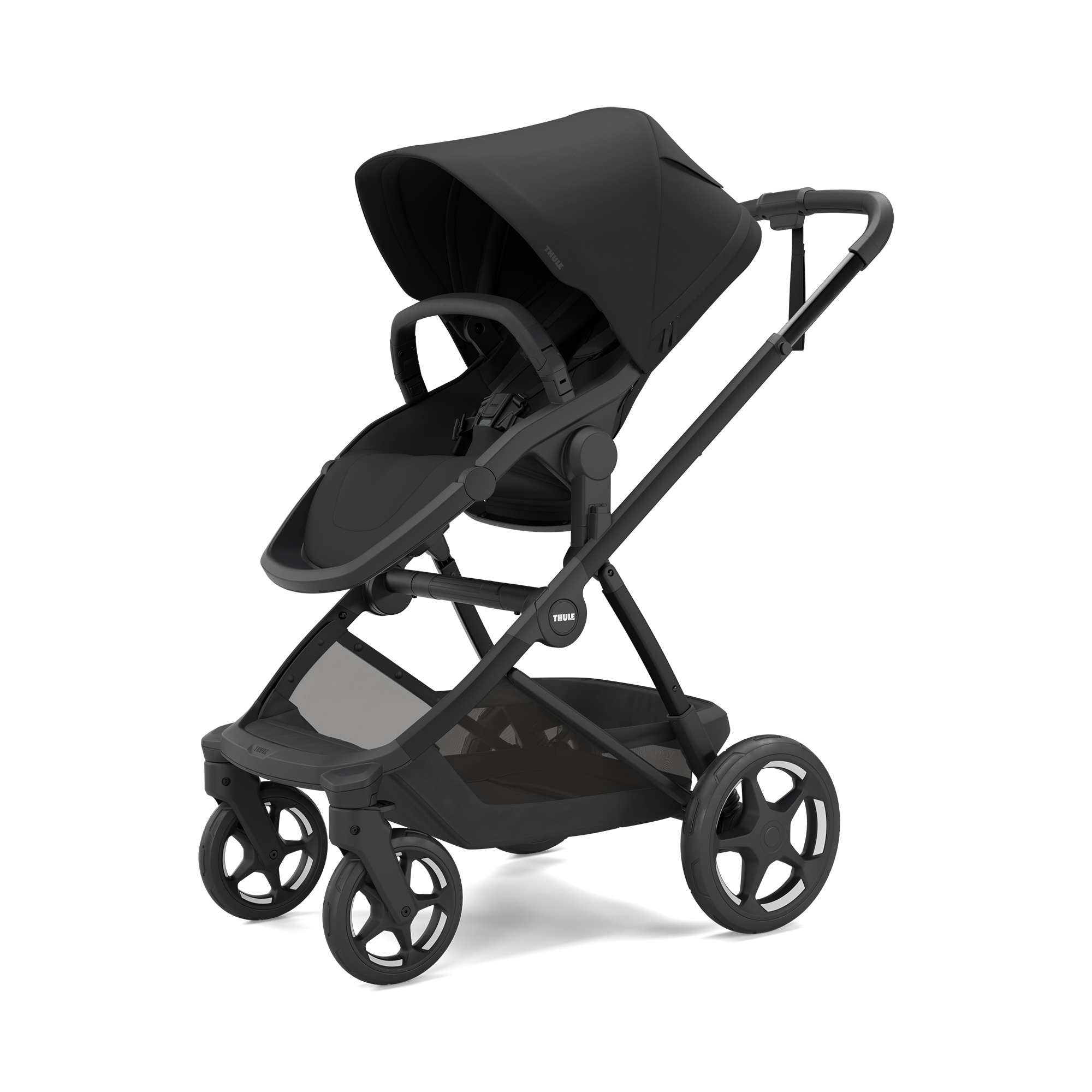 Kombi-Kinderwagen, THULE, Schwarz – Produktansicht