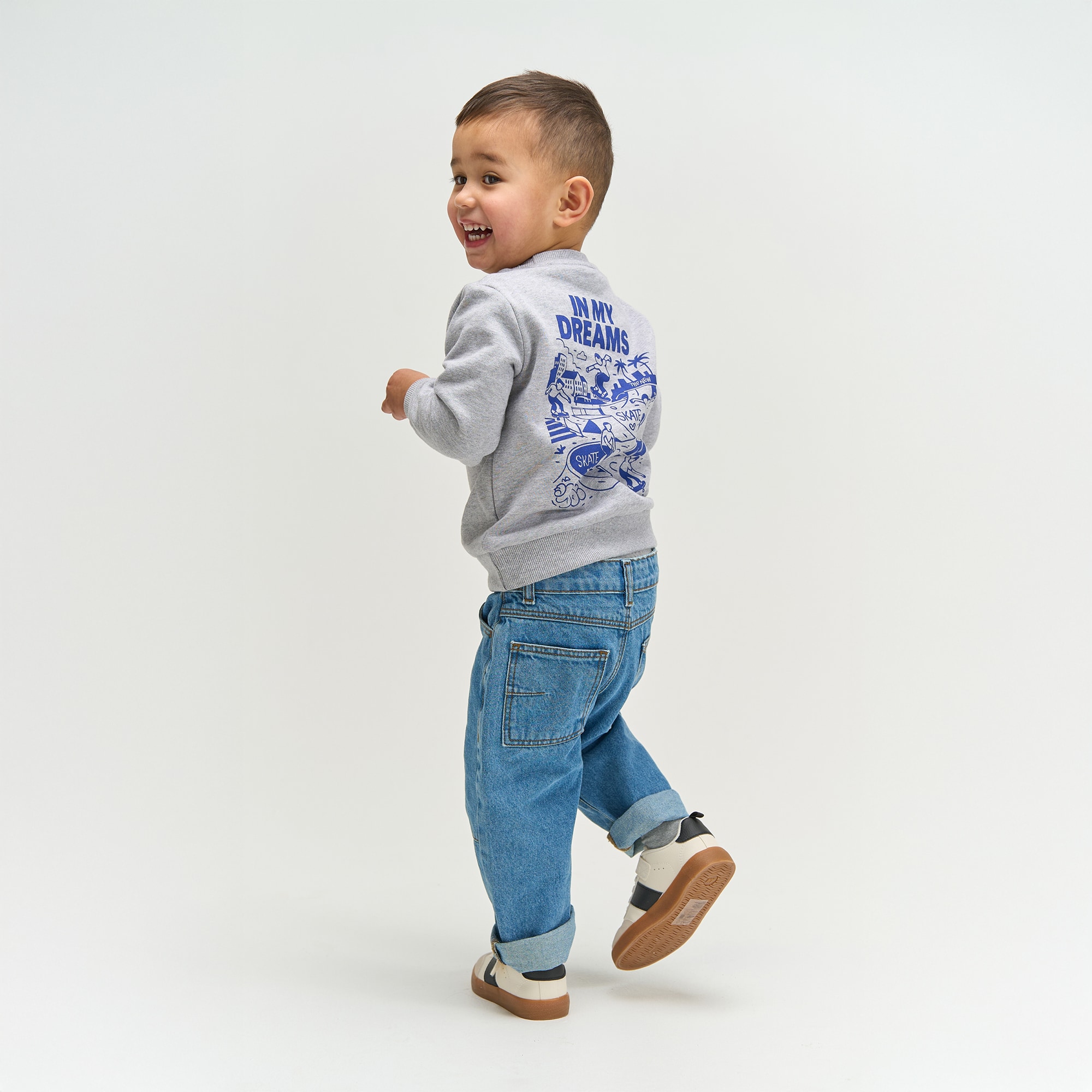 Pullover & Sweatshirts, mikk-line, Grau – Produktansicht