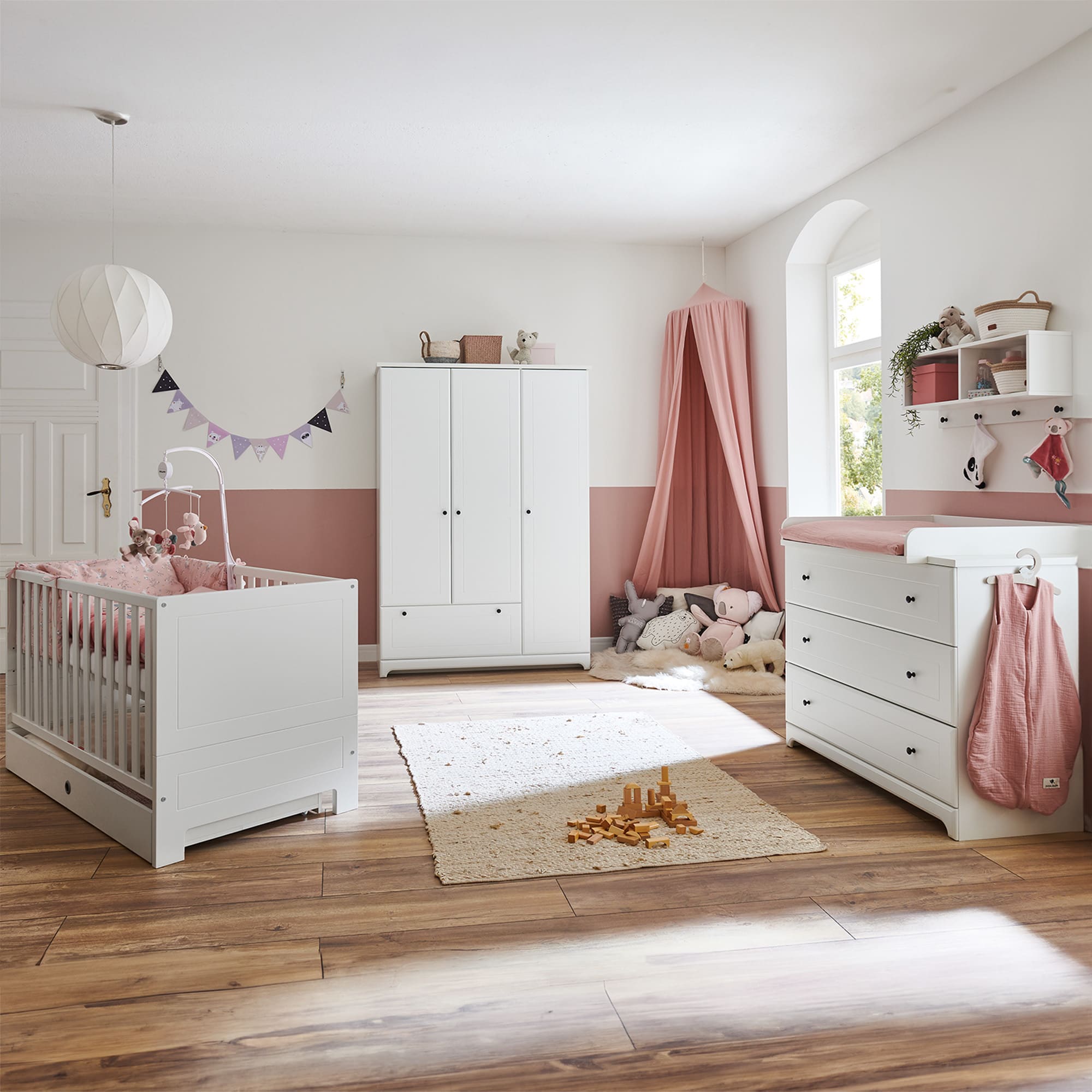 3-teiliges Spar-Set Babyzimmer Gretha Arthur Berndt Weiß 9000000000148 1