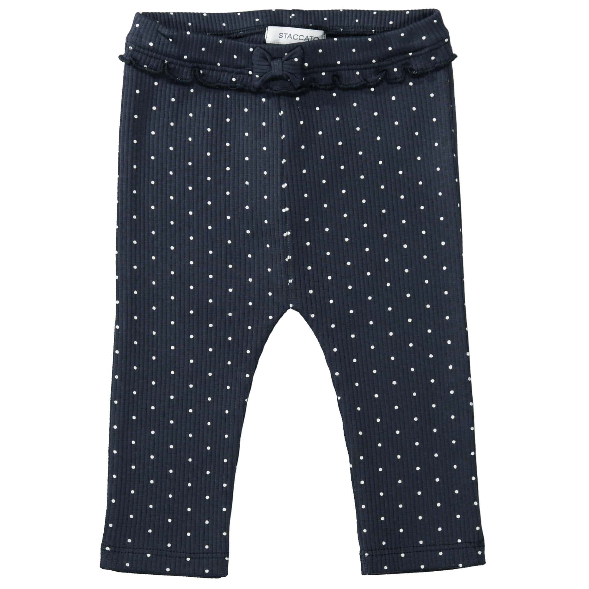 Leggings, STACCATO, Blau – Besonderheit: aus 95% Baumwolle