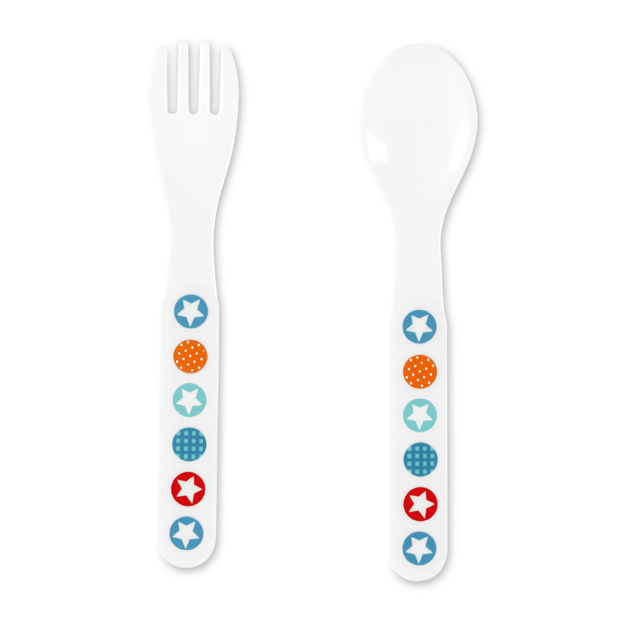 Besteck & Geschirr, Sterntaler, Weiß – Produktansicht