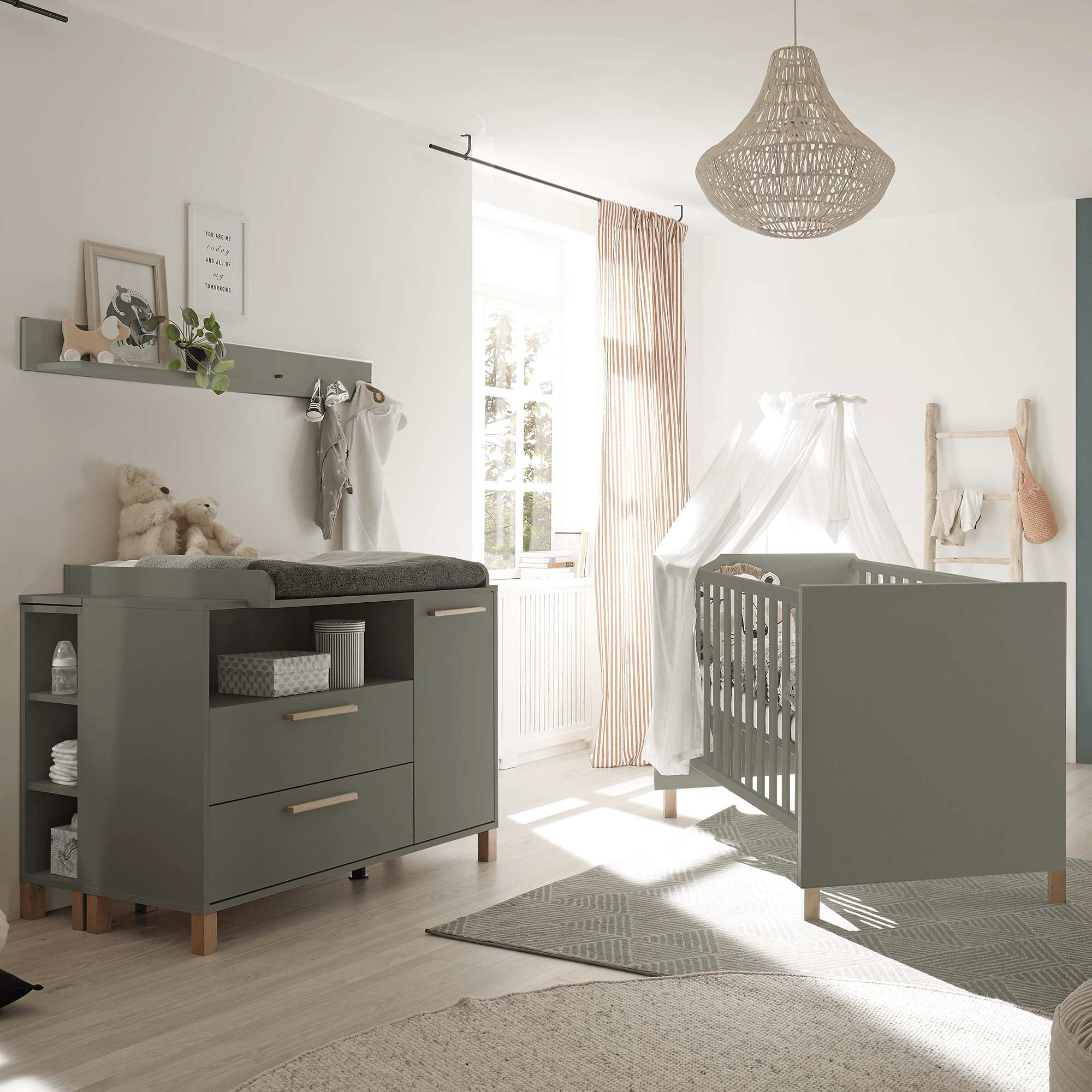 Babyzimmer Sets, Mäusbacher, Grün – Produktansicht